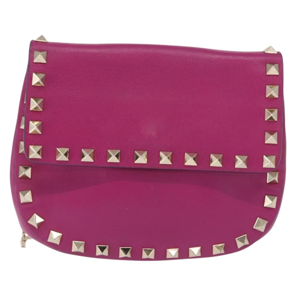 Valentino Valentino Garavani Rockstud Saddle Leather Size ONE SIZE - 1 Thumbnail