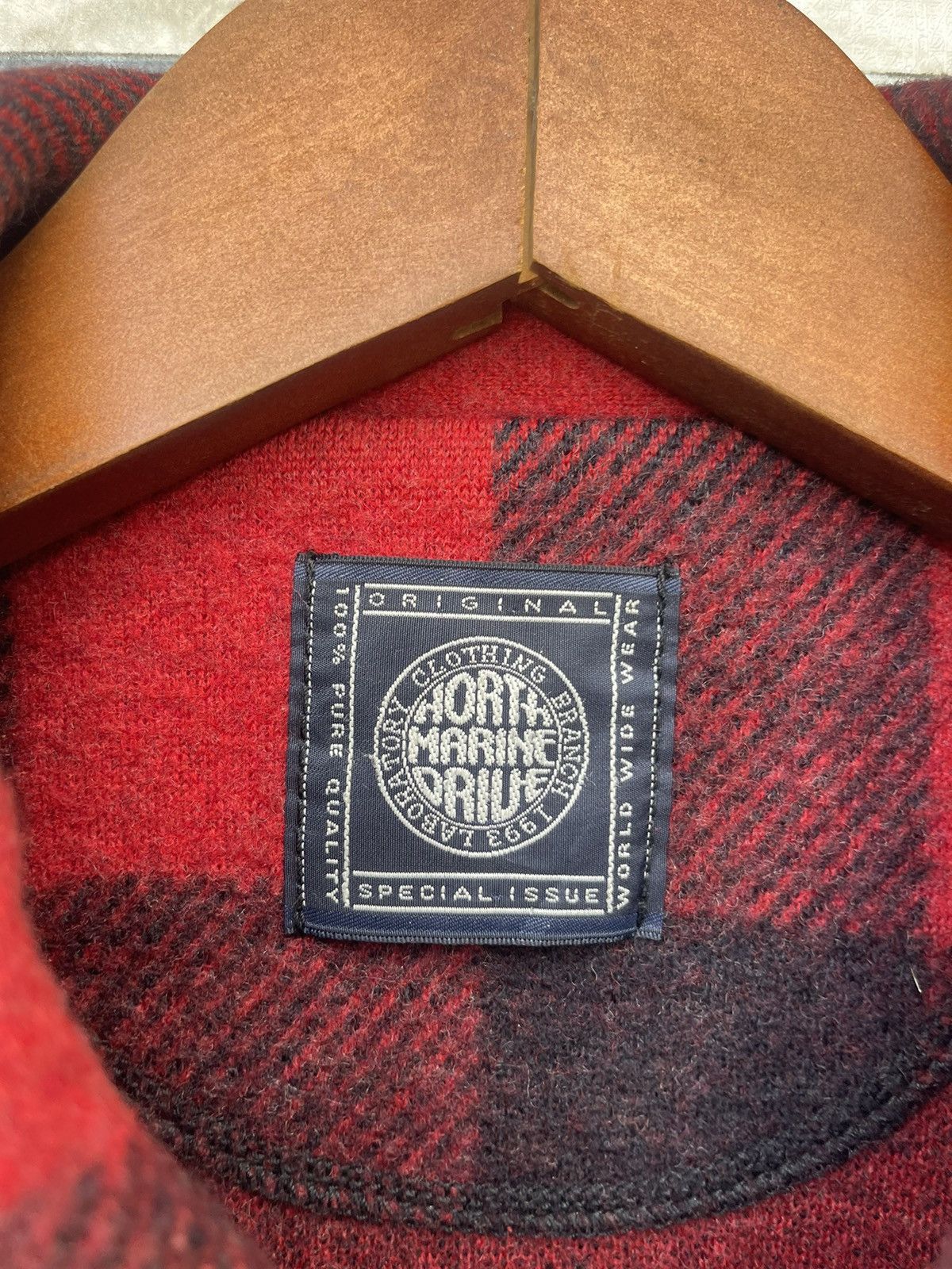 45rpm × Flannel × Vintage Vintage North Marine Drive Flannel Jacket Size US M / EU 48-50 / 2 - 3 Thumbnail