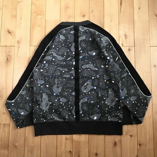 Bape 💫Glow in the dark💫 BAPE Space Camo sweat shirt a bathing ape Size US M / EU 48-50 / 2 - 4 Thumbnail