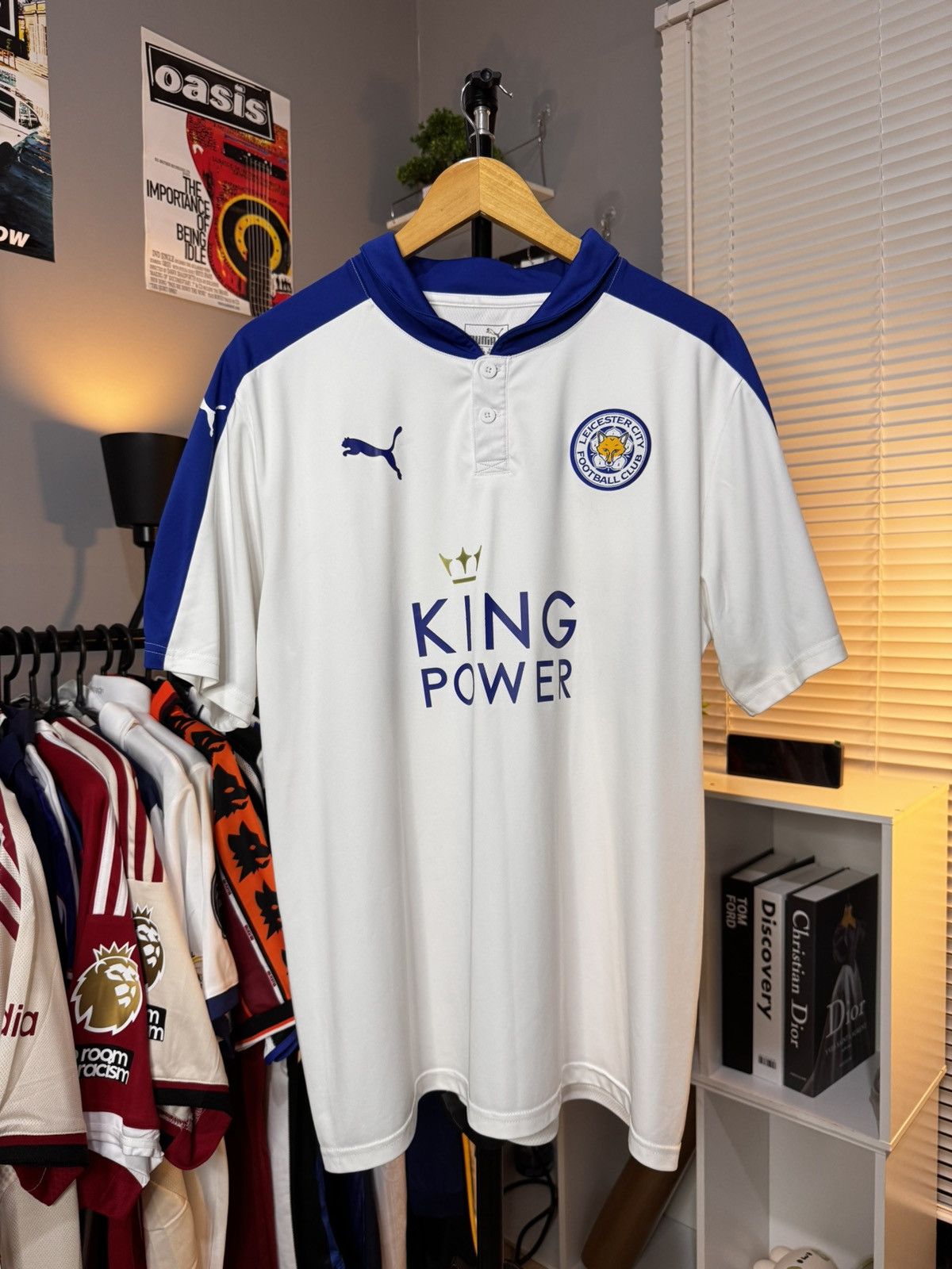 Leicester City 2015/16 Away Premier League Champions Size XL