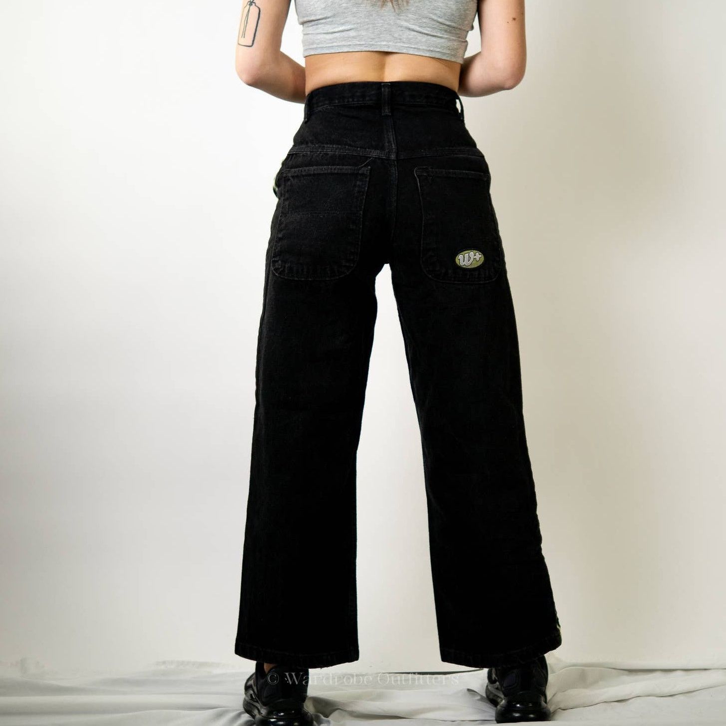 Wrangler Vintage 90s Baggy Skater Jeans by Wrangler Size 25" / US 0 / IT 36 - 3 Thumbnail