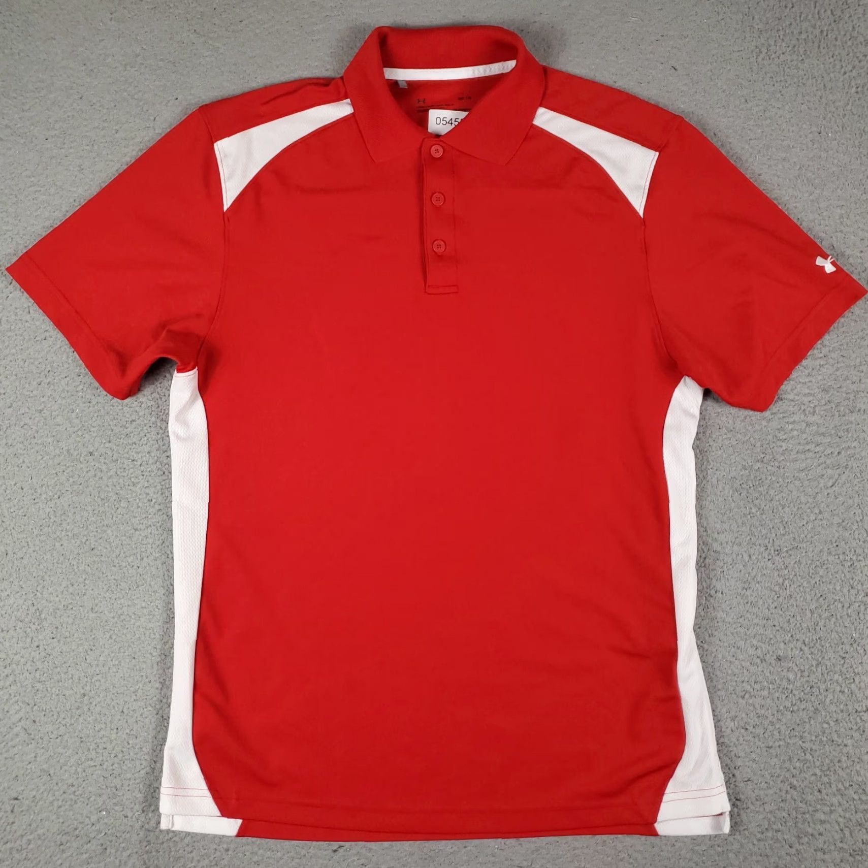 Under Armour Under Armour Polo Shirt Mens Size Medium Red Golf Casual Short Sleeve Shirt Size US M / EU 48-50 / 2 - 2 Thumbnail