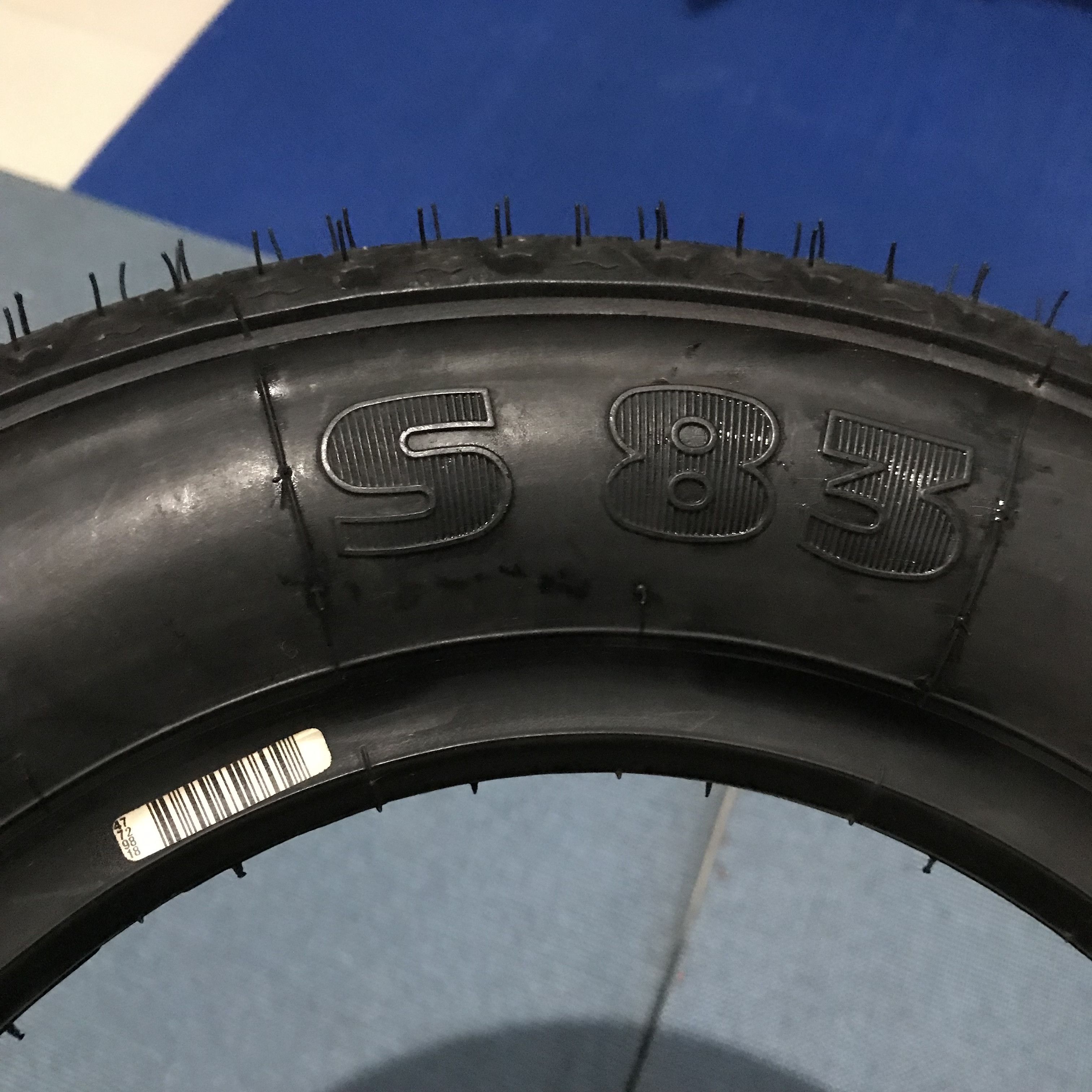 Racer Worldwide Michelin S83 Tire Tubeless Size R 3.50 x 10 Made in Serbia Size ONE SIZE - 6 Thumbnail