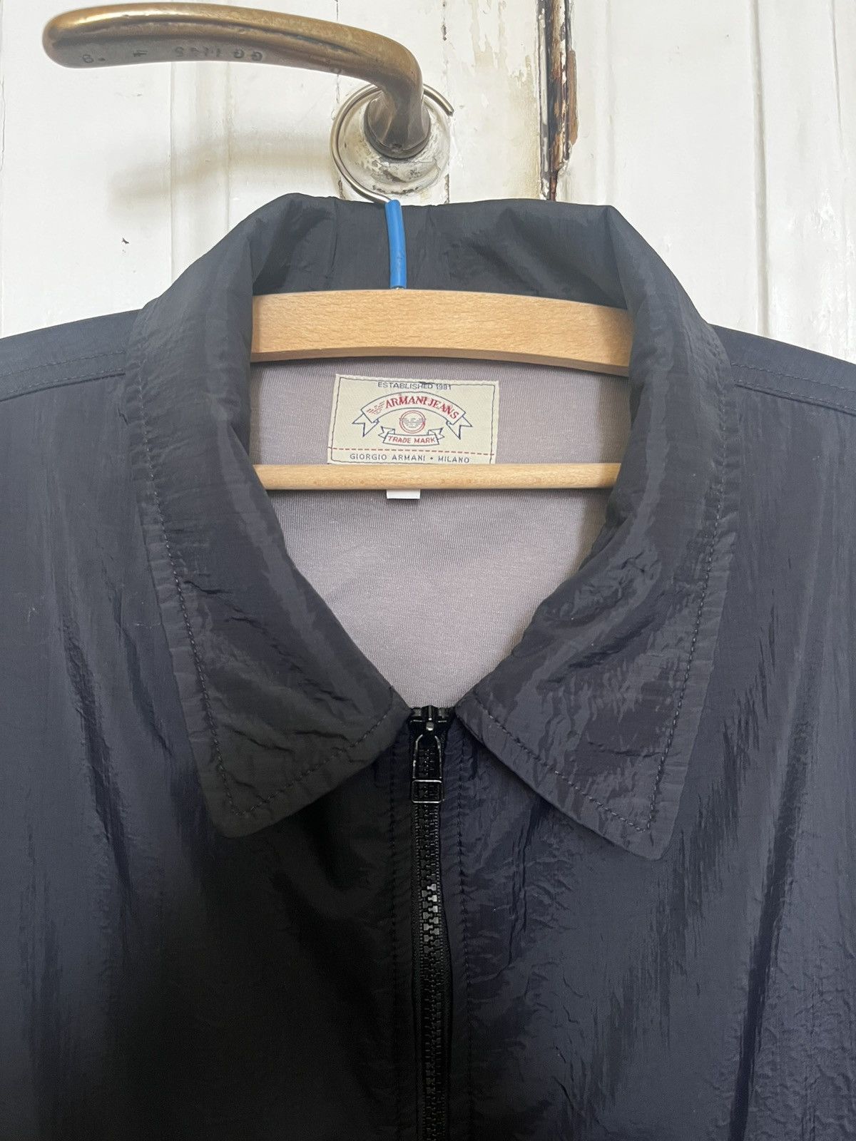 Armani Armani nylon jacket Size US L / EU 52-54 / 3 - 3 Thumbnail