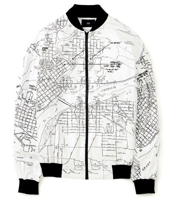 McGregor Rare Rags McGregor Blouson/World Map Kurt Cobain jacket Size US M / EU 48-50 / 2 - 1 Thumbnail