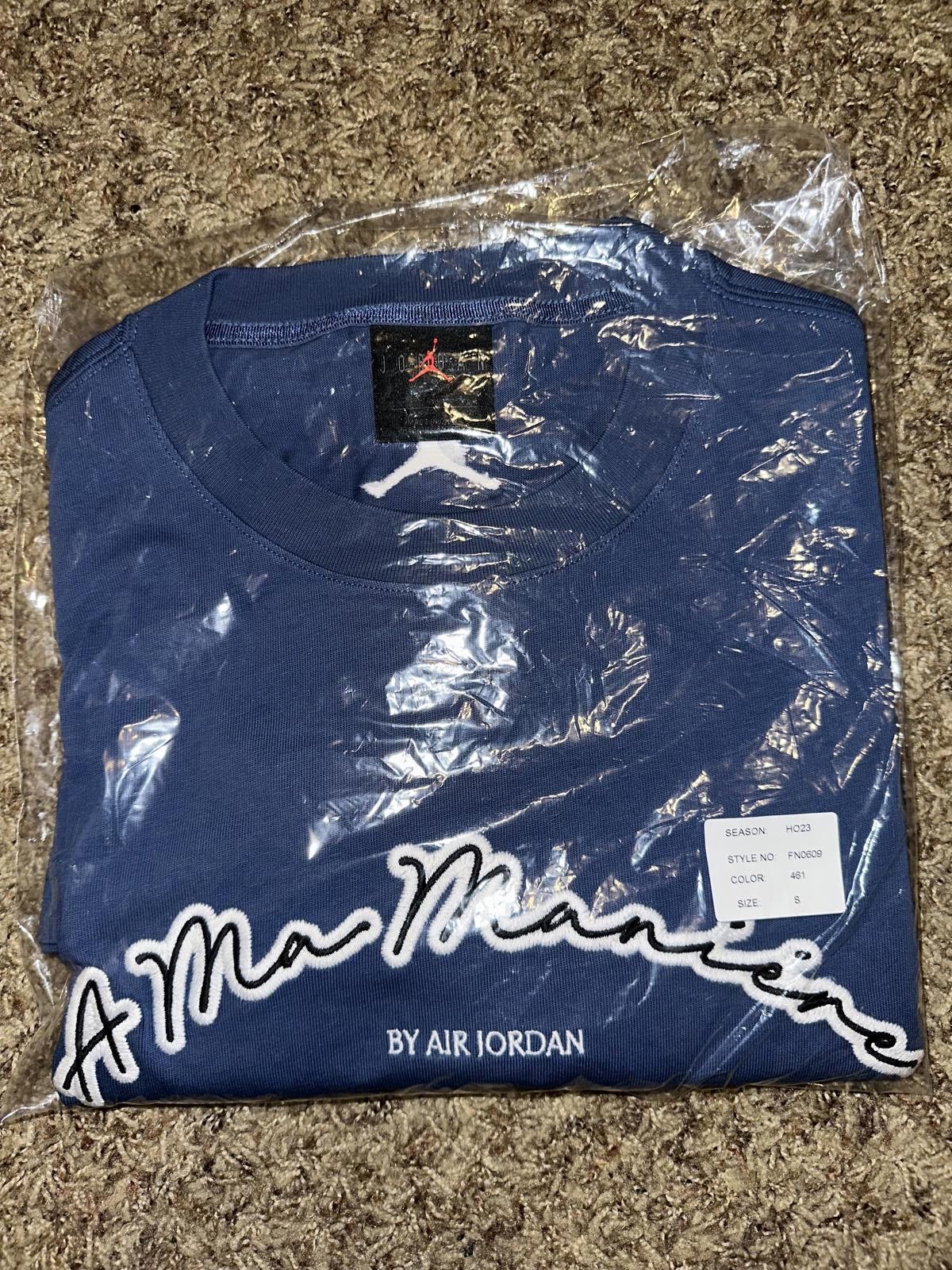 Designer Air Jordan x A Ma Maniére Short-Sleeve Tee Sample Asian Sizing Size US S / EU 44-46 / 1 - 7 Thumbnail