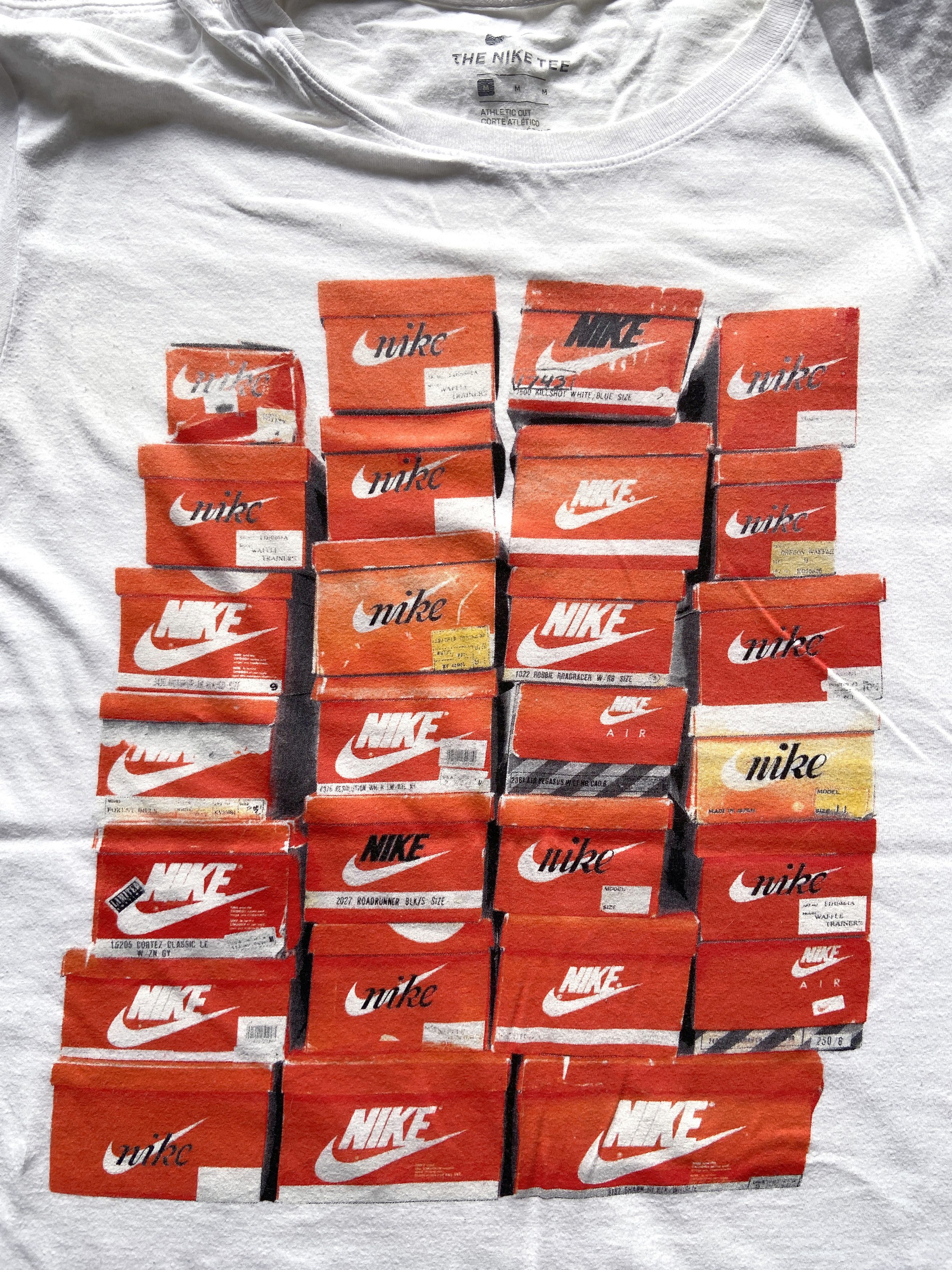 Nike SHOE BOXES TEE Size US M / EU 48-50 / 2 - 2 Thumbnail
