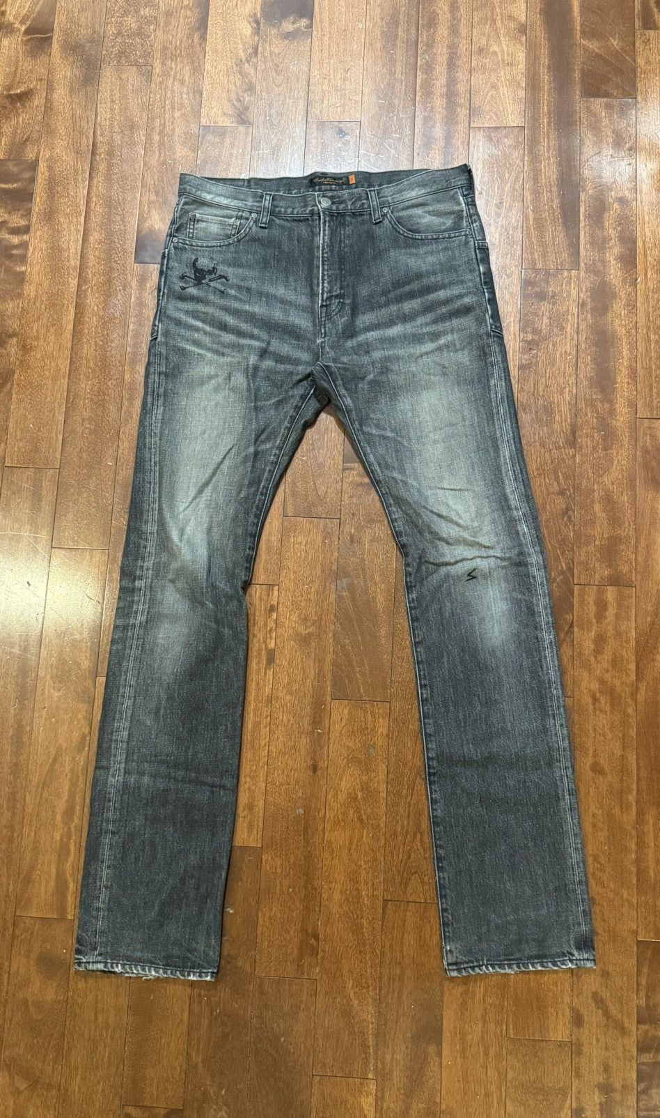 Jun Takahashi × Undercover A/W '05 Undercover "Arts and Crafts" Skull Denim Size US 34 / EU 50 - 1 Thumbnail