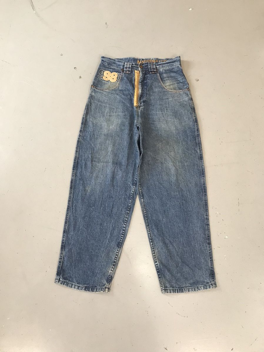 Vintage Mass Y2K Style HipHop Denim Size US 32 / EU 48 - 2 Thumbnail
