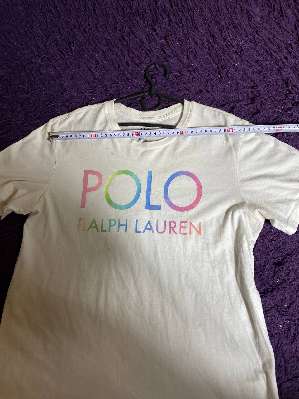 Polo Ralph Lauren × Rugby Ralph Lauren × Vintage Vintage Polo Ralph Lauren Big Logo T Shirt Size US M / EU 48-50 / 2 - 5 Thumbnail