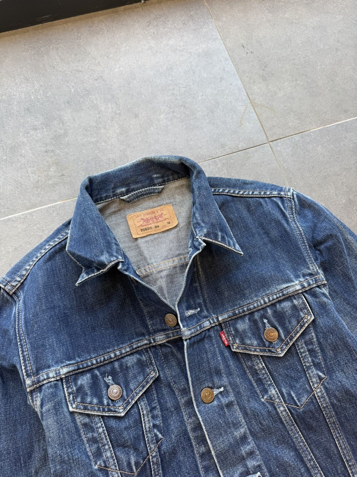 Levi's VINTAGE 90s LEVI’S DENIM JACKET Size M / US 6-8 / IT 42-44 - 7 Thumbnail