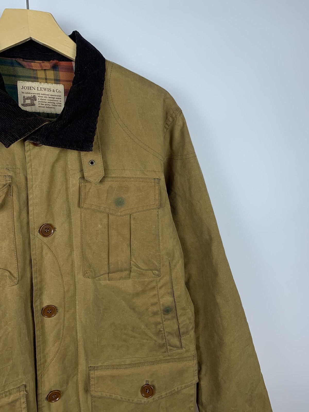 Other 🇬🇧 Vintage John Lewis x British Millerain Wax Jacket Men’s S Size US S / EU 44-46 / 1 - 5 Thumbnail