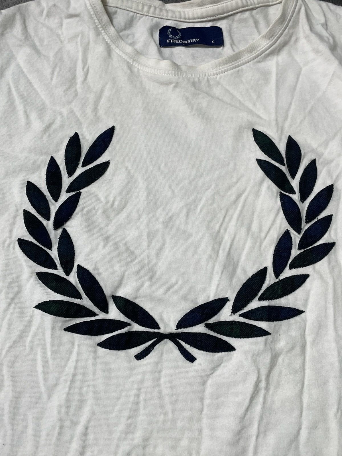 Fred Perry × Vintage 🔥Offers🔥Fred Perry Tee Big Logo Streetwear Size US XXS / EU 40 - 3 Thumbnail