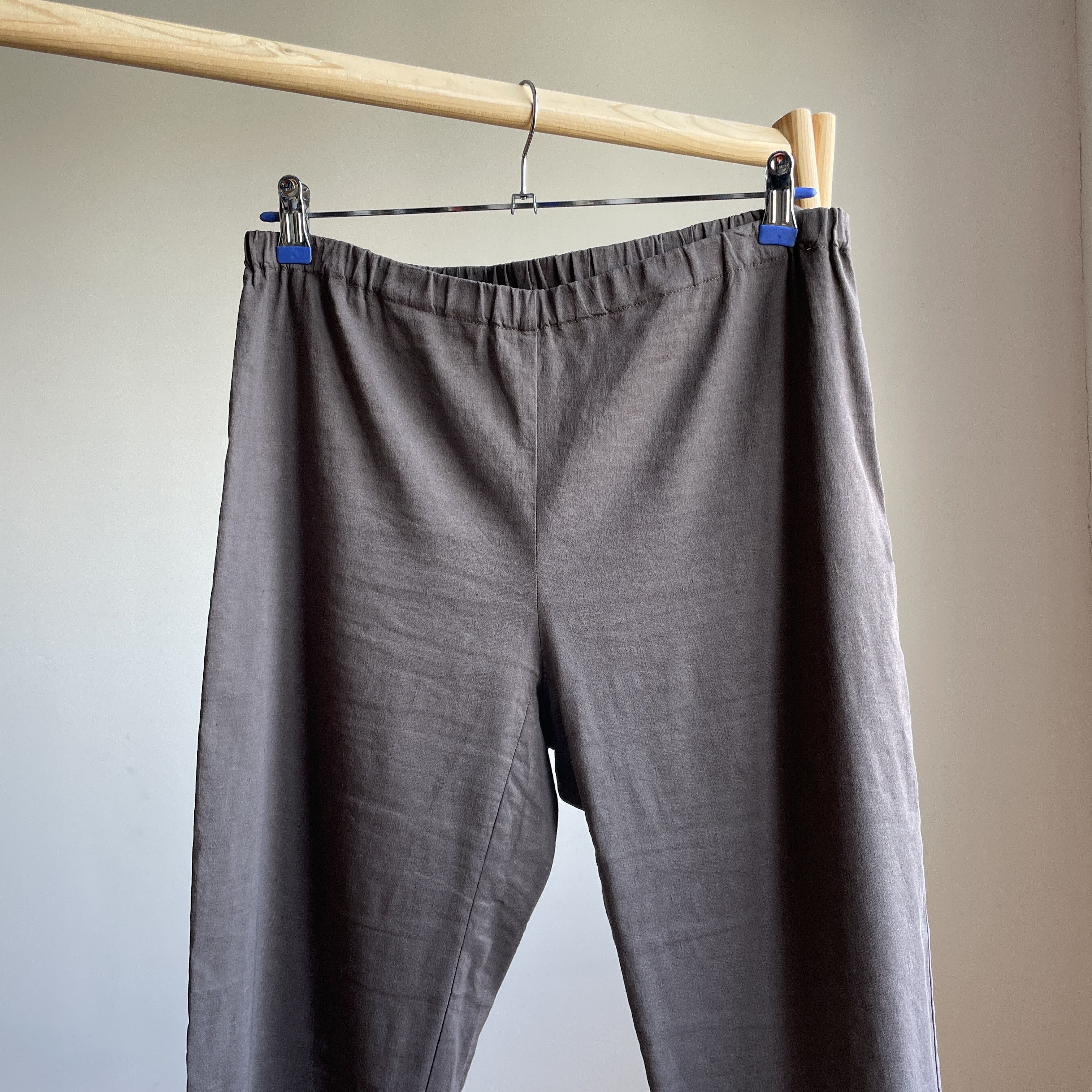 Sarah Pacini Sarah Pacini Womens Linen Blend Straight Trousers Size 4 Size 32" / US 10 / IT 46 - 3 Thumbnail