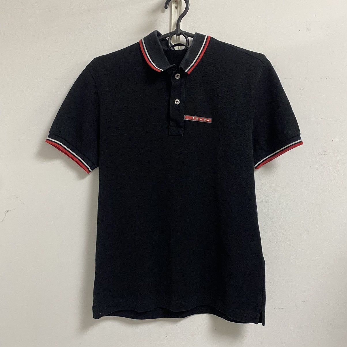 Prada Prada T-Shirt Polo Vintage Size US S / EU 44-46 / 1 - 1 Thumbnail