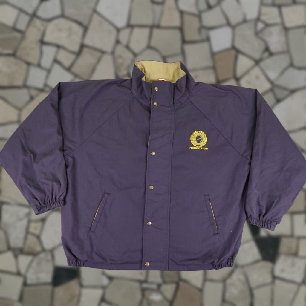 Vintage VINTAGE Union Line Windbreaker Jacket Mens XL Blue 90s Outdoor Casual Workwear Windproof Size US XL / EU 56 / 4 - 1 Thumbnail