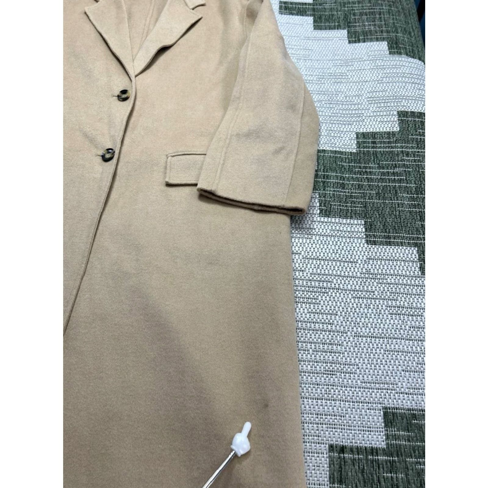 Zara Zara Overcoat Womens XS Brown Wool Blend New Overcoat Coat Regular Wool Lining Pockets Vintage No Casual Classic Winter Fall Women XS Brown Wool Blend Size XS / US 0-2 / IT 36-38 - 6 Thumbnail