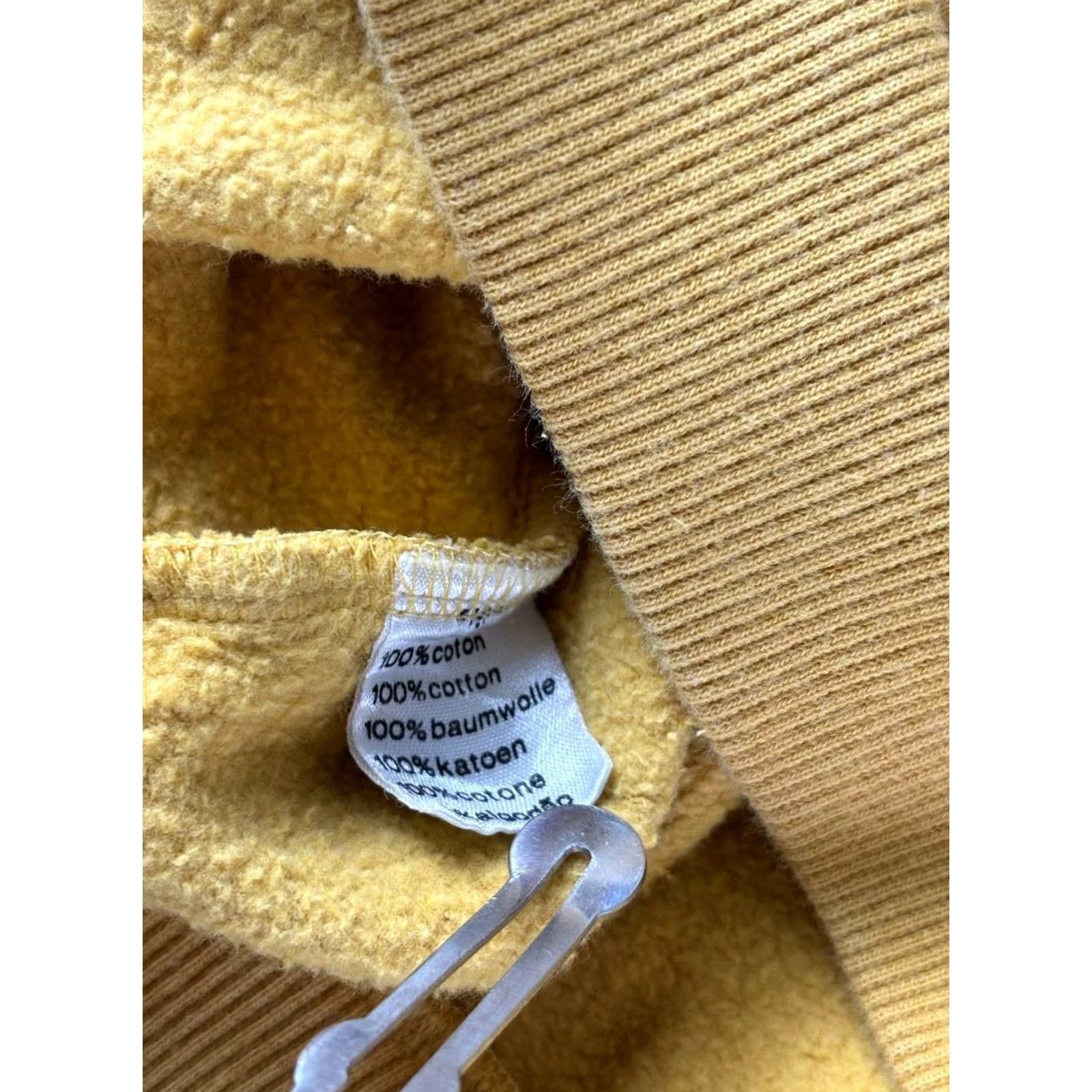Lacoste Lacoste Sweatshirt Mens XL Yellow Cotton Crew Neck Pullover - Logo All Seasons Regular Fit Shirt Category: Sweatshirt Size US XL / EU 56 / 4 - 6 Thumbnail