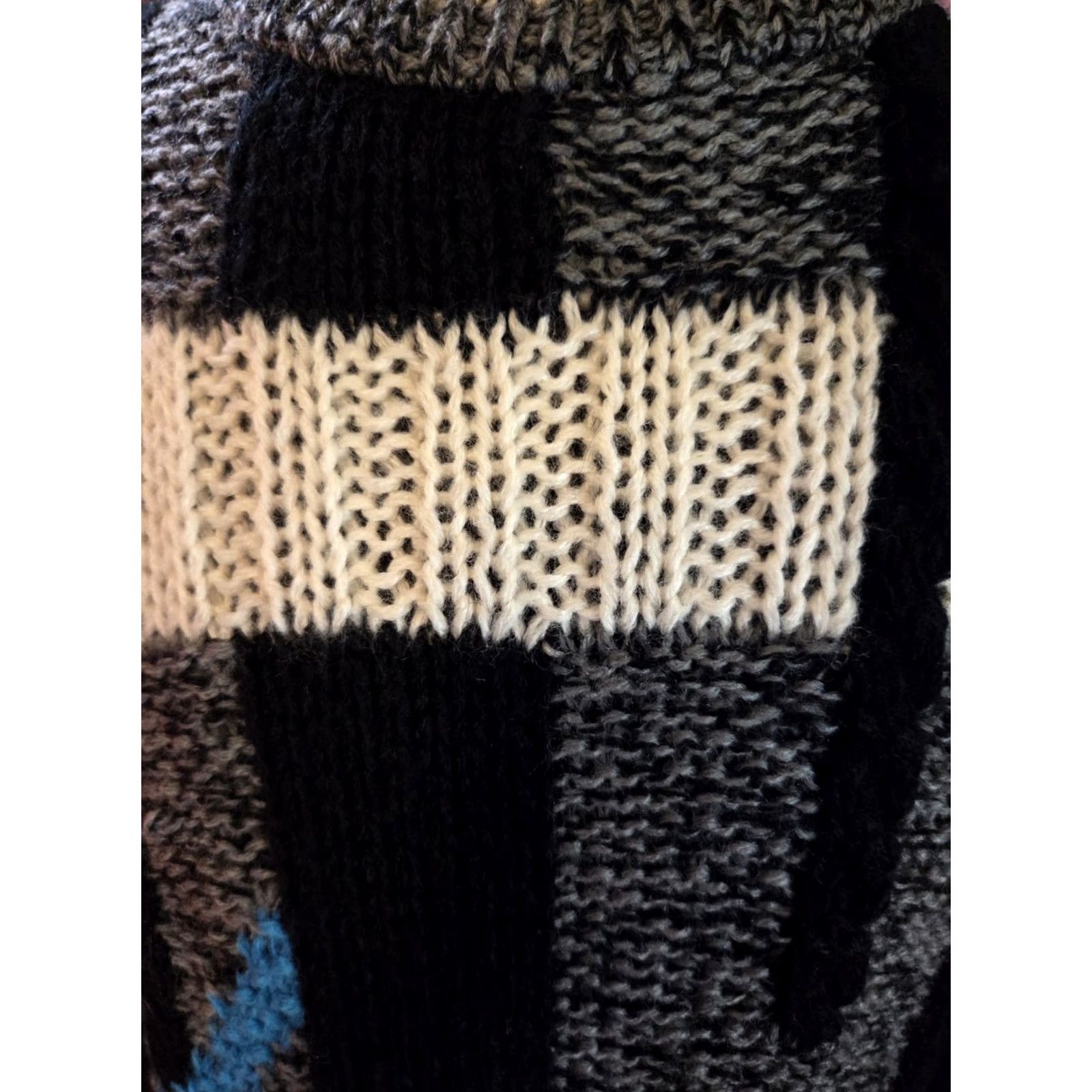 Vintage VINTAGE W.R. Gass Geometric Hand Knit Sweater Mens M Size US M / EU 48-50 / 2 - 3 Thumbnail