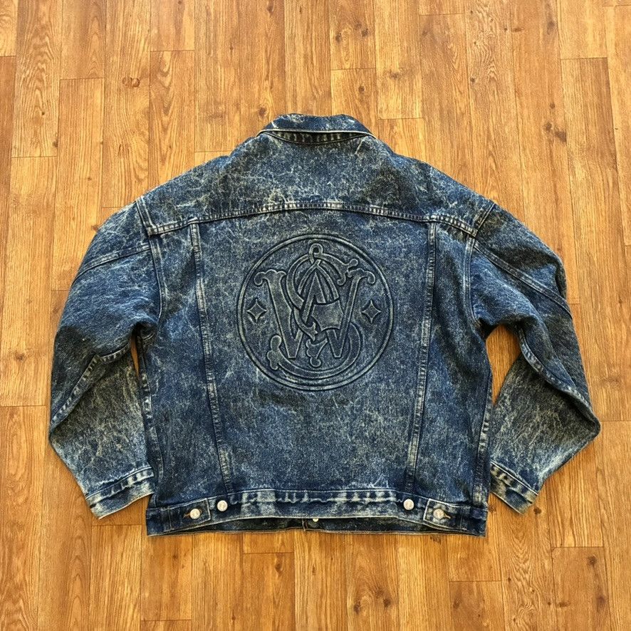 Other 80s Smith & Wesson Acid Wash Denim Trucker Jacket USA L Size US L / EU 52-54 / 3 - 2 Thumbnail