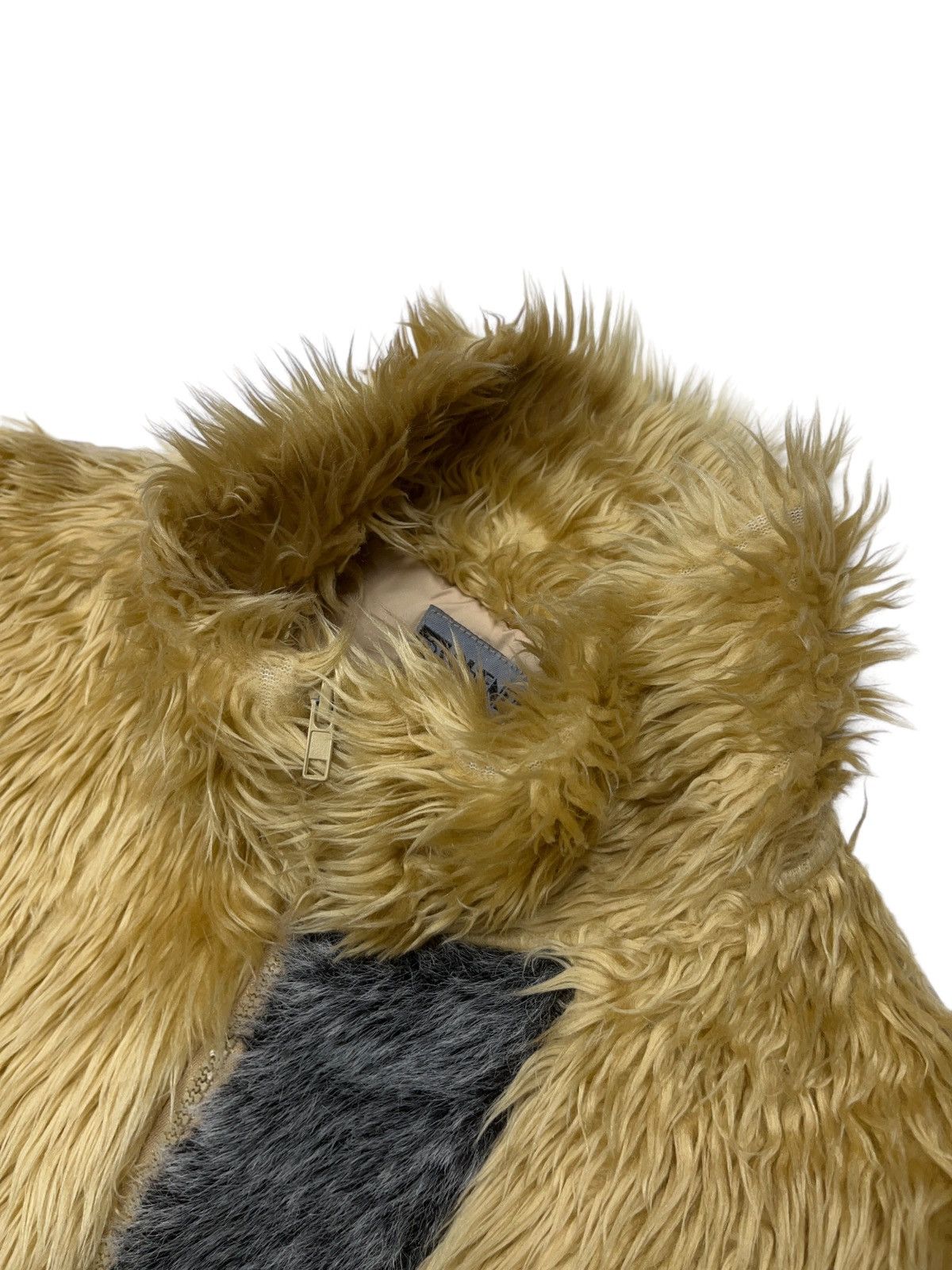 If Six Was Nine × Japanese Brand Vintage y2k Faux Fur Jacket Japanese Style Size L / US 10 / IT 46 - 5 Thumbnail