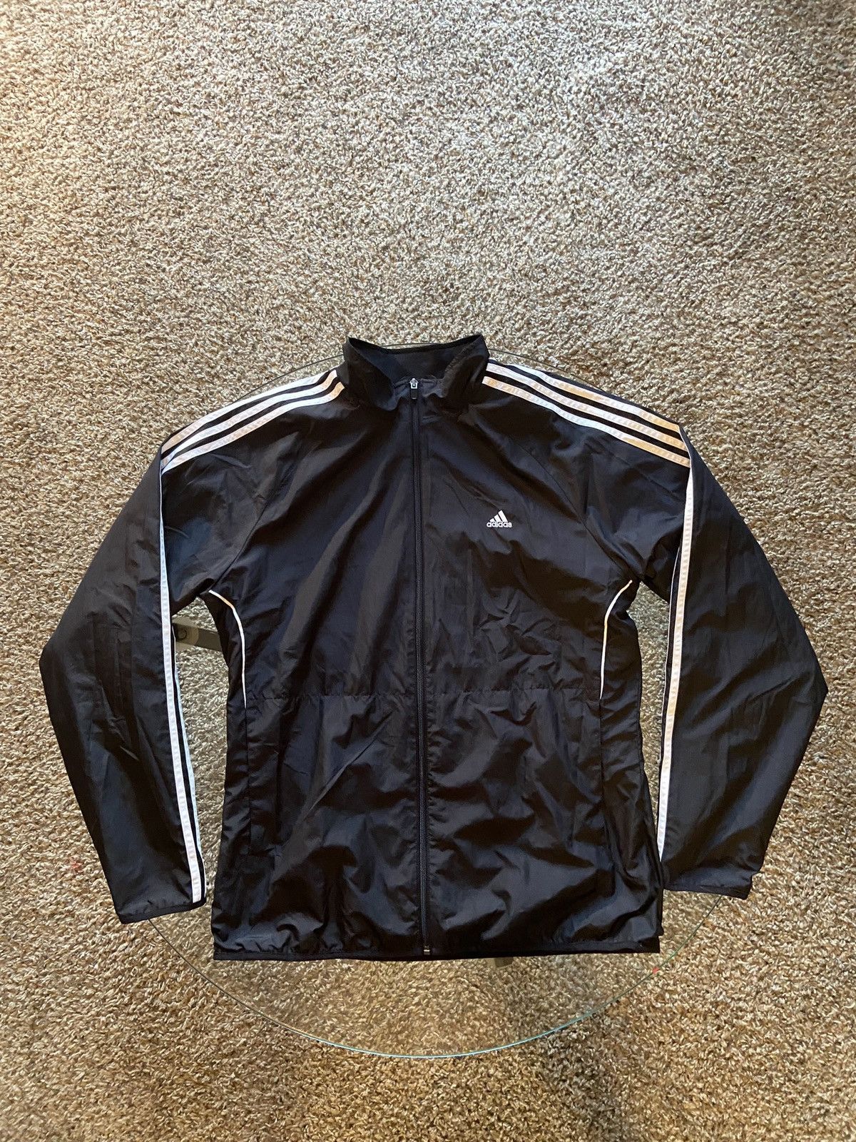 Adidas Adidas Y2K Stripped fitted Windbreaker Size US L / EU 52-54 / 3 - 1 Thumbnail