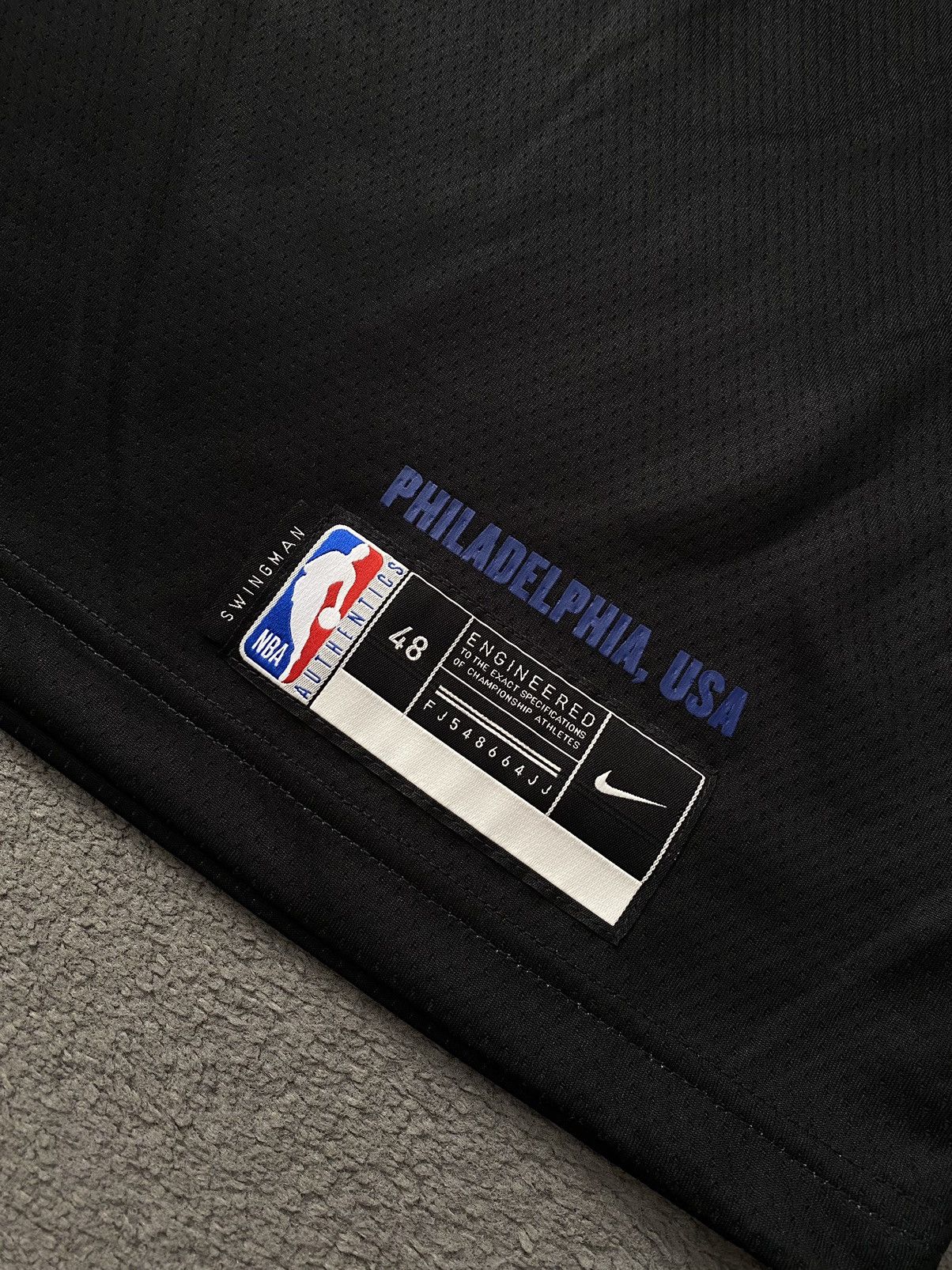 NBA × Nike Nike NBA Philadelphia 76ers Ben Simmons Jersey City Edition Size US L / EU 52-54 / 3 - 6 Thumbnail