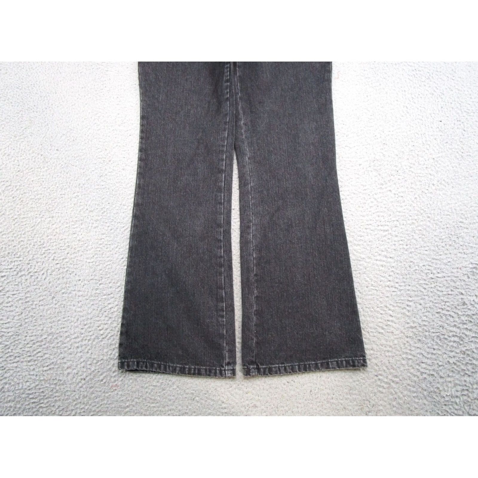Vintage VINTAGE B.U.M. Equipment Jeans Bootcut Womens 9 Black Denim 90s Pockets 5-Pocket Design Size 30" / US 8 / IT 44 - 6 Thumbnail