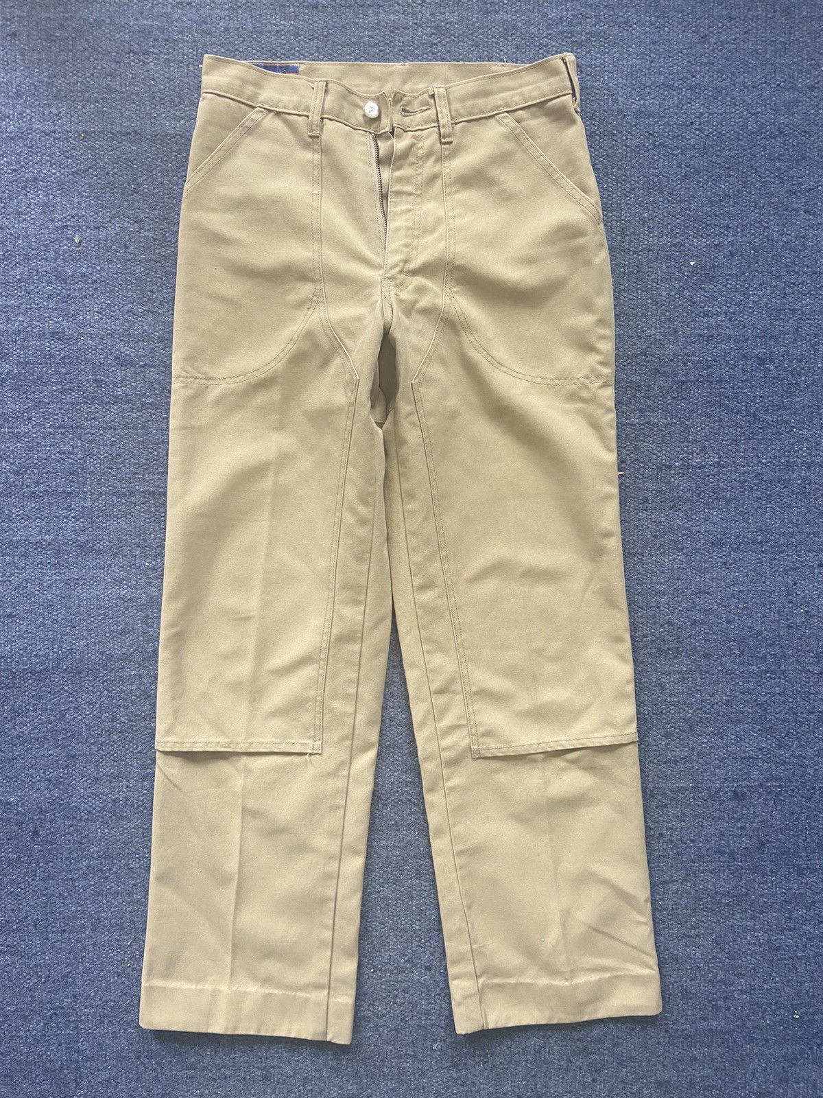 Image of Patagonia Vintage Double Knee Pants in Beige, Men's (Size 30)