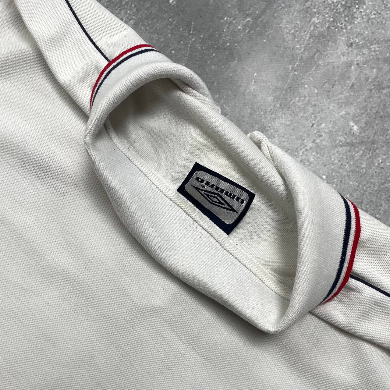 Band Tees Vintage 2000s Umbro Northern Soul UK Polo Shirt White XL Size US XL / EU 56 / 4 - 11 Thumbnail