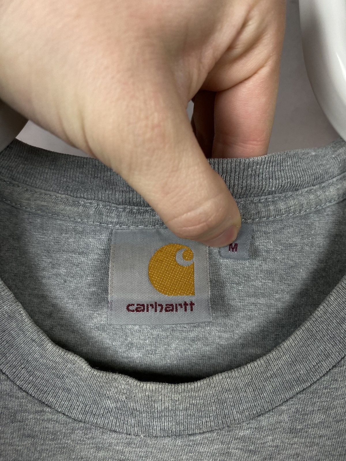 Carhartt 😊T-Shirt Carhartt Smile And Car Big Boxy Logo Design Tee😊 Size US M / EU 48-50 / 2 - 10 Thumbnail