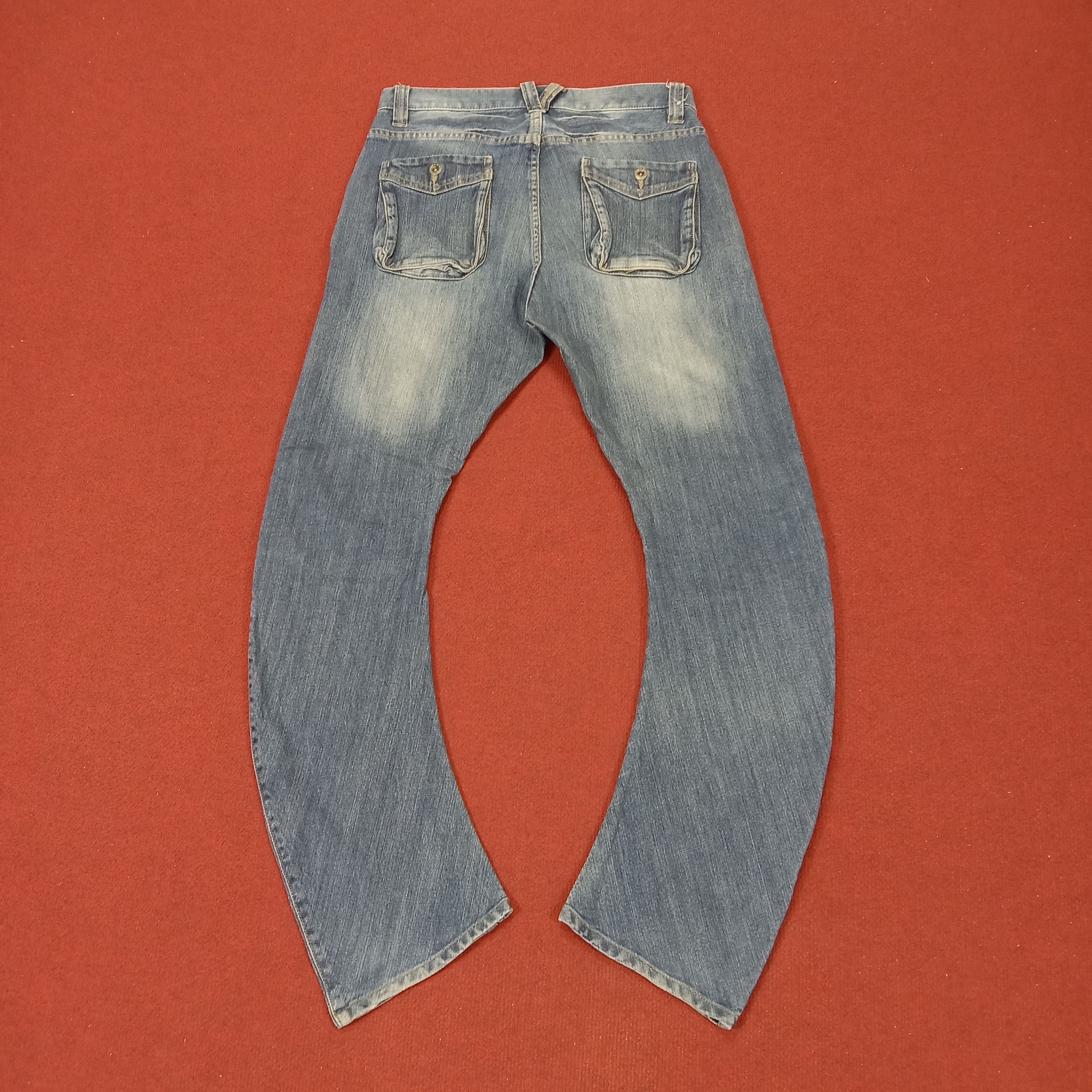 Japanese Brand × PPFM × Vintage PPFM Japanese Brand Streetwear Rock Punk Style Jeans Size US 31 - 4 Thumbnail