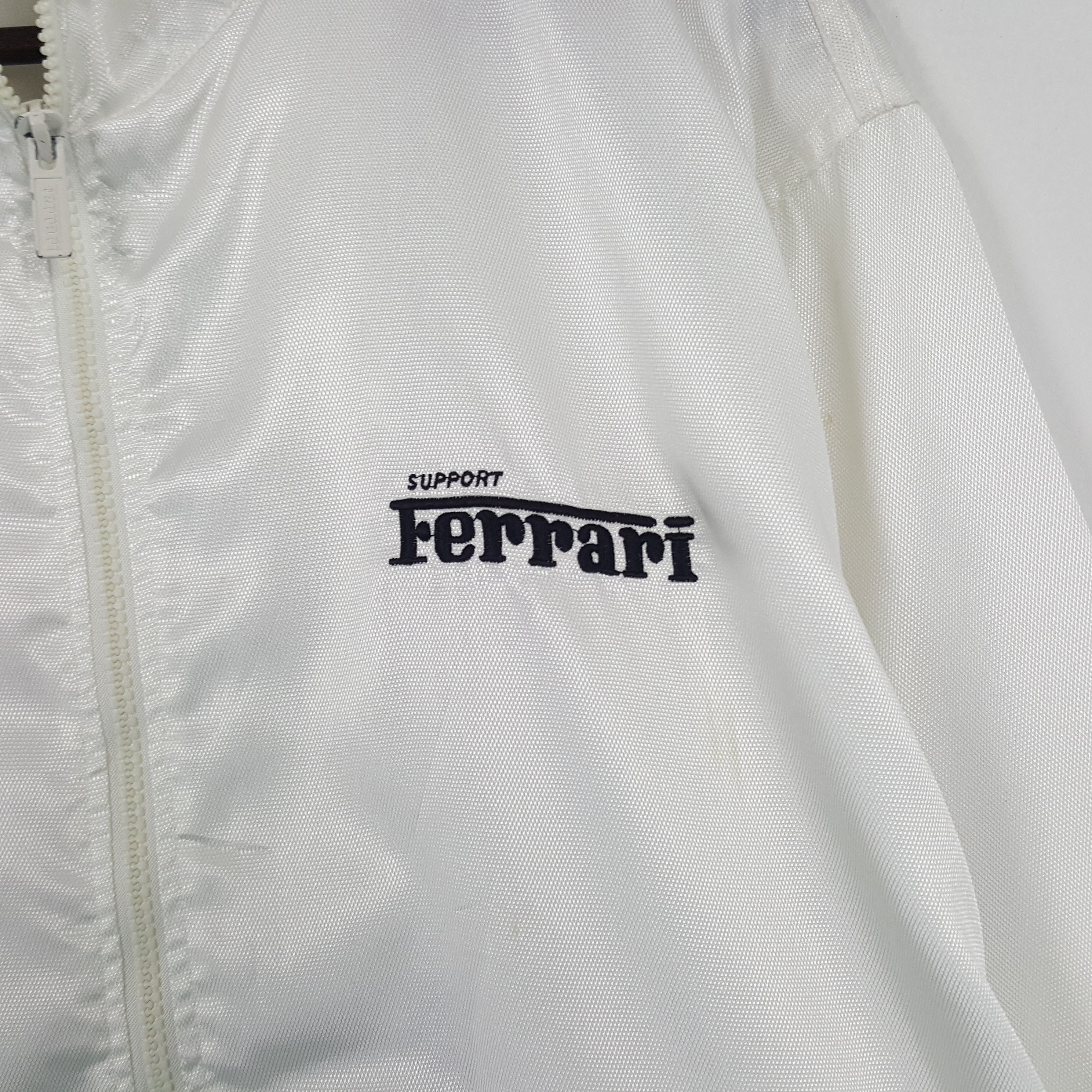 Ferrari × Vintage Vintage Ferrari Marelli Windbreaker Zipper Jacket Size US L / EU 52-54 / 3 - 4 Thumbnail