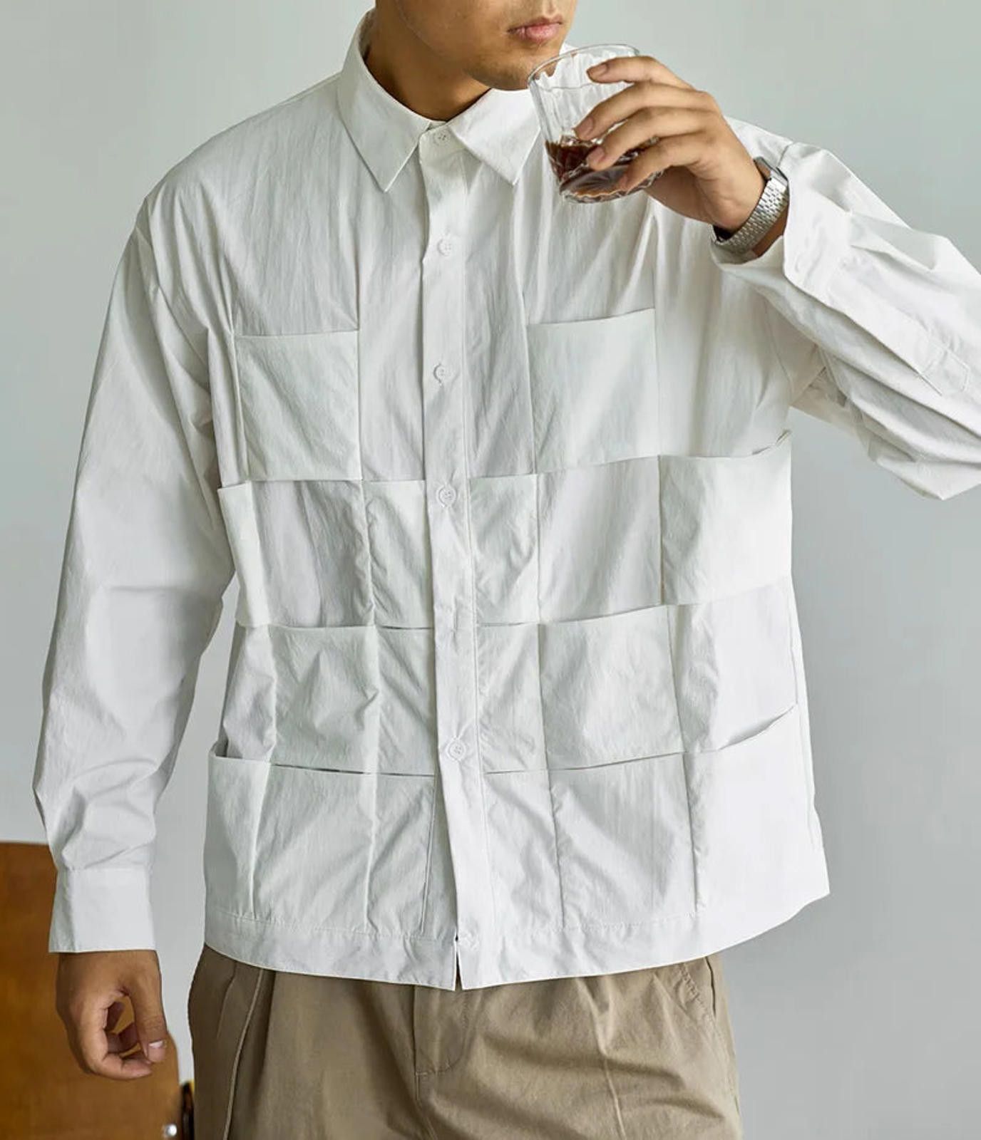 Other Woven Check Straight Hem Shirt Size US M / EU 48-50 / 2 - 4 Thumbnail