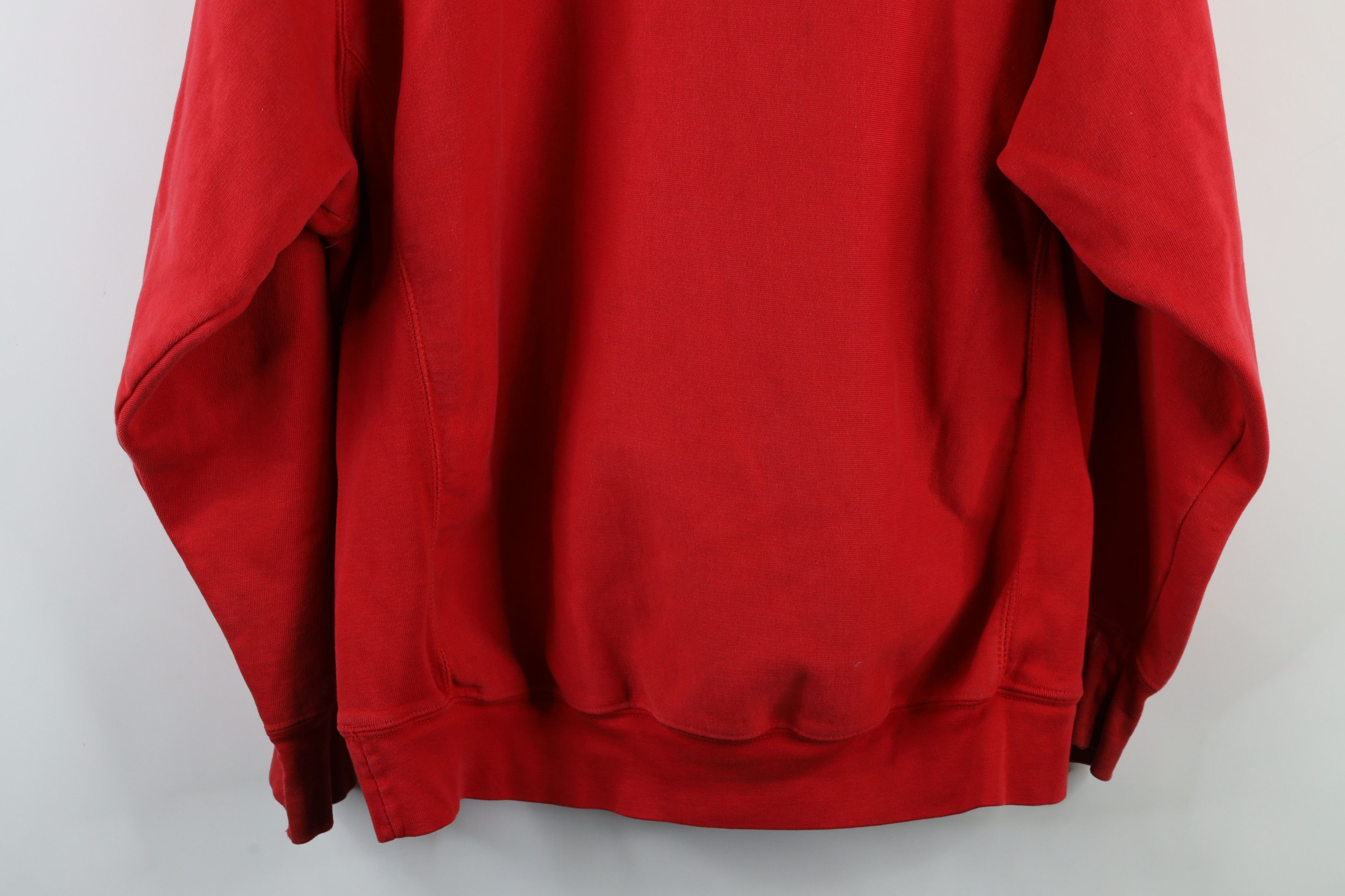 Vintage Vintage 90s Heavyweight University Hoodie Sweatshirt Size US L / EU 52-54 / 3 - 15 Thumbnail