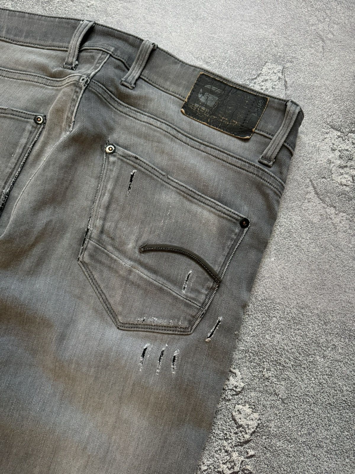 G-Star × Vintage G star raw 33/32 revend super slim denim pant trouser Jean Size US 33 - 5 Thumbnail