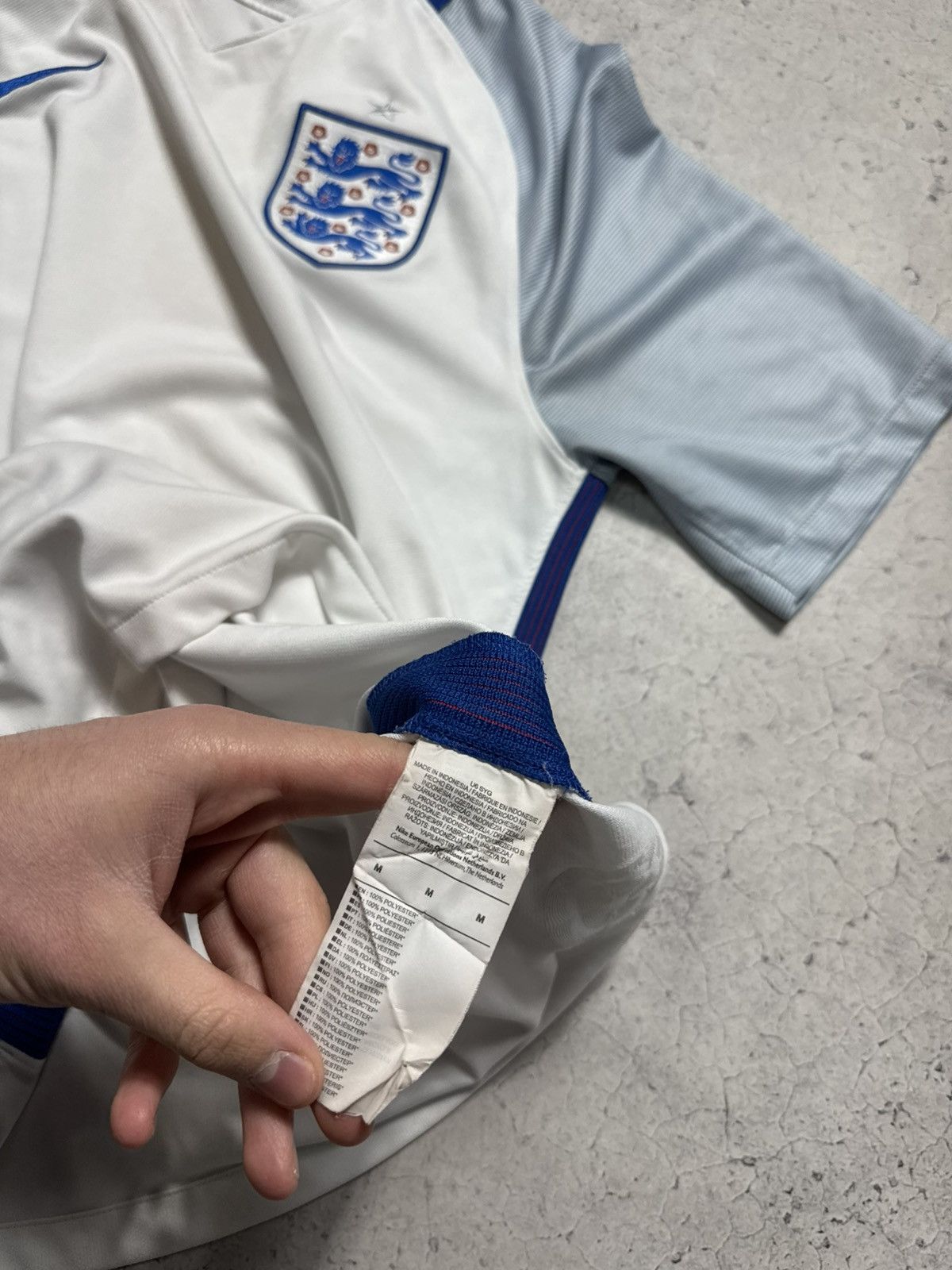 Nike Nike England Team 2016/2018 Vintage Soccer Jersey Football Size US M / EU 48-50 / 2 - 7 Thumbnail
