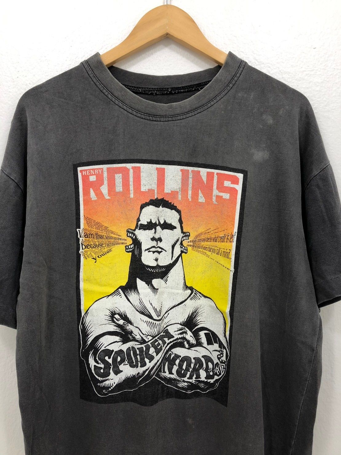 Vintage Vintage 90's HENRY ROLLINS Think Tank Spoken Words BN Size US L / EU 52-54 / 3 - 1 Thumbnail