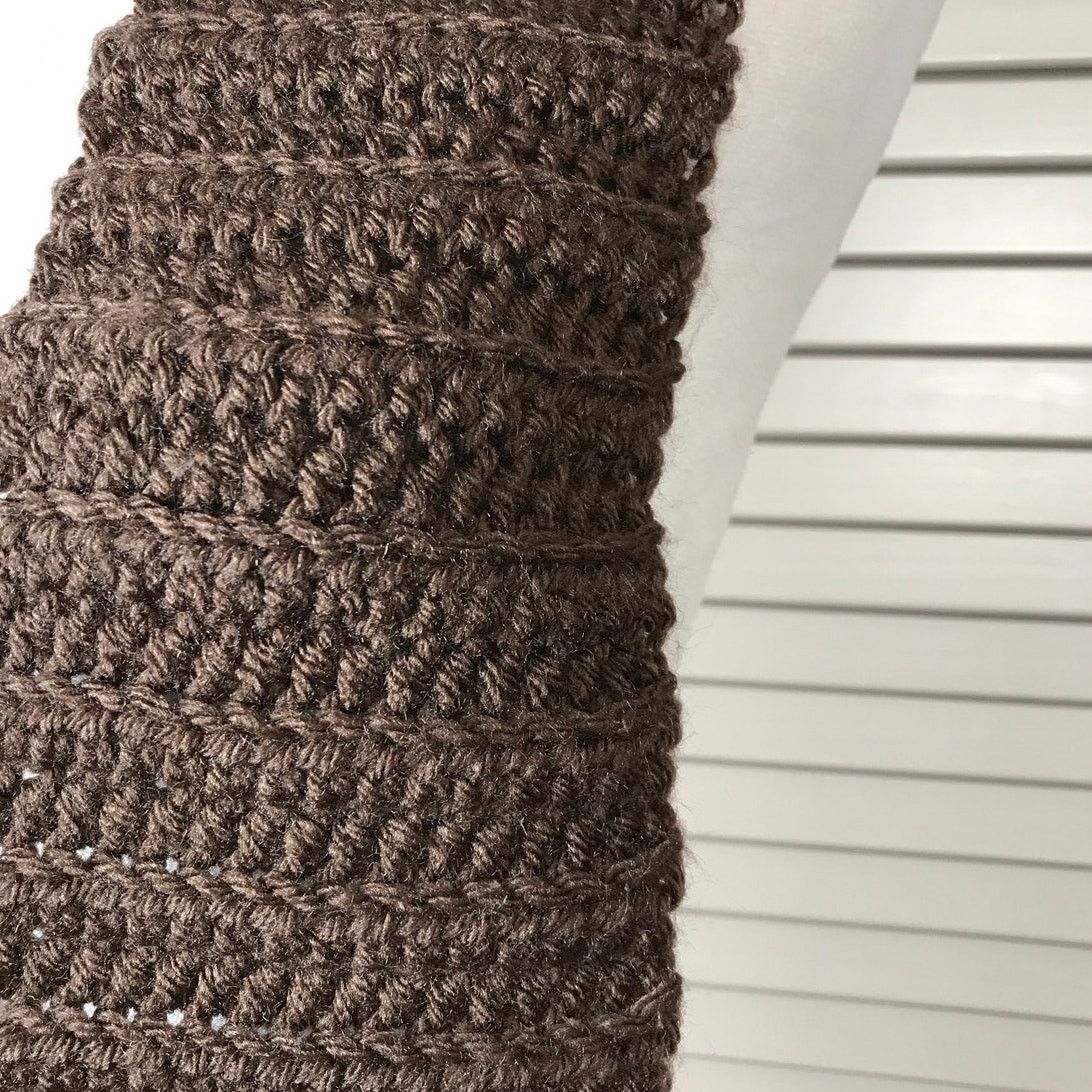 Handmade NWT Kids Handmade Crocheted Multicolor Beanie & Scarf 40” Size ONE SIZE - 3 Thumbnail