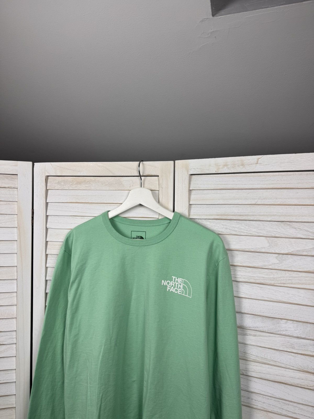 The North Face The North Face Men's Green Long Sleeve Crew Neck T-Shirt L Size US L / EU 52-54 / 3 - 3 Thumbnail