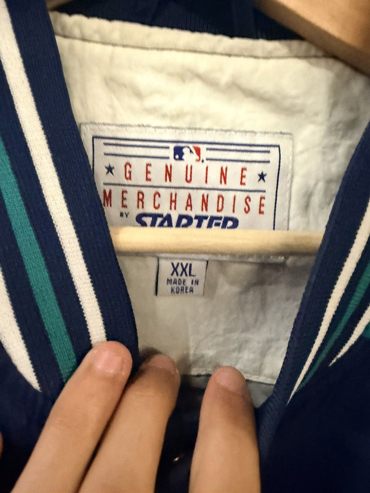 Starter Vintage Mariners Starter Jacket Size US XXL / EU 58 / 5 - 3 Thumbnail