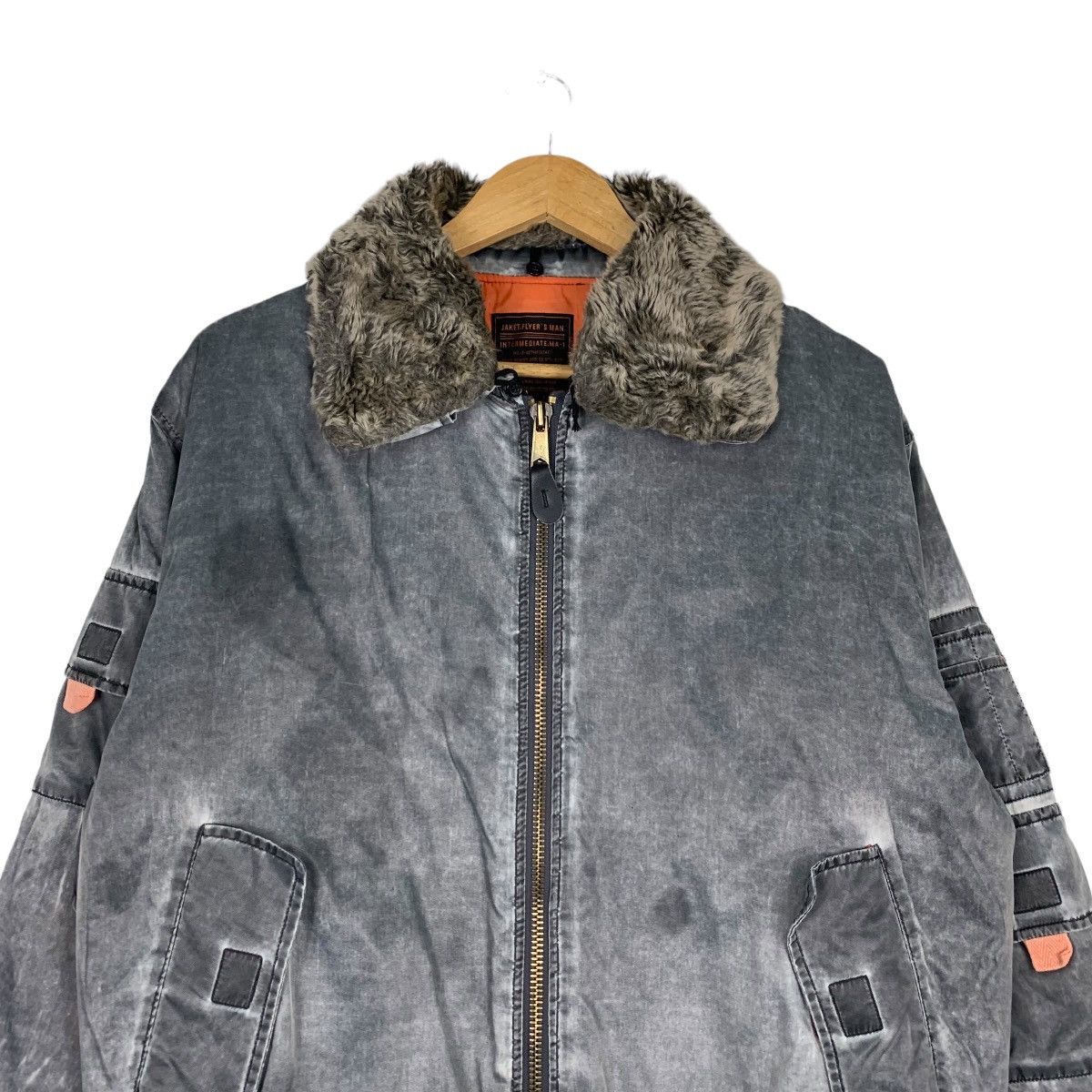 Fur Flight Jacket Luftwaffe 40's] WWⅡ German Air Force