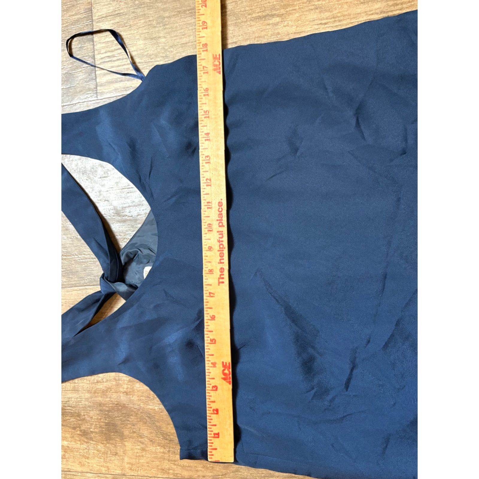 J.Crew J. Crew Dress Women's 6 Blue Sleeveless Knee Length Polyester Shift Dress Size M / US 6-8 / IT 42-44 - 3 Thumbnail