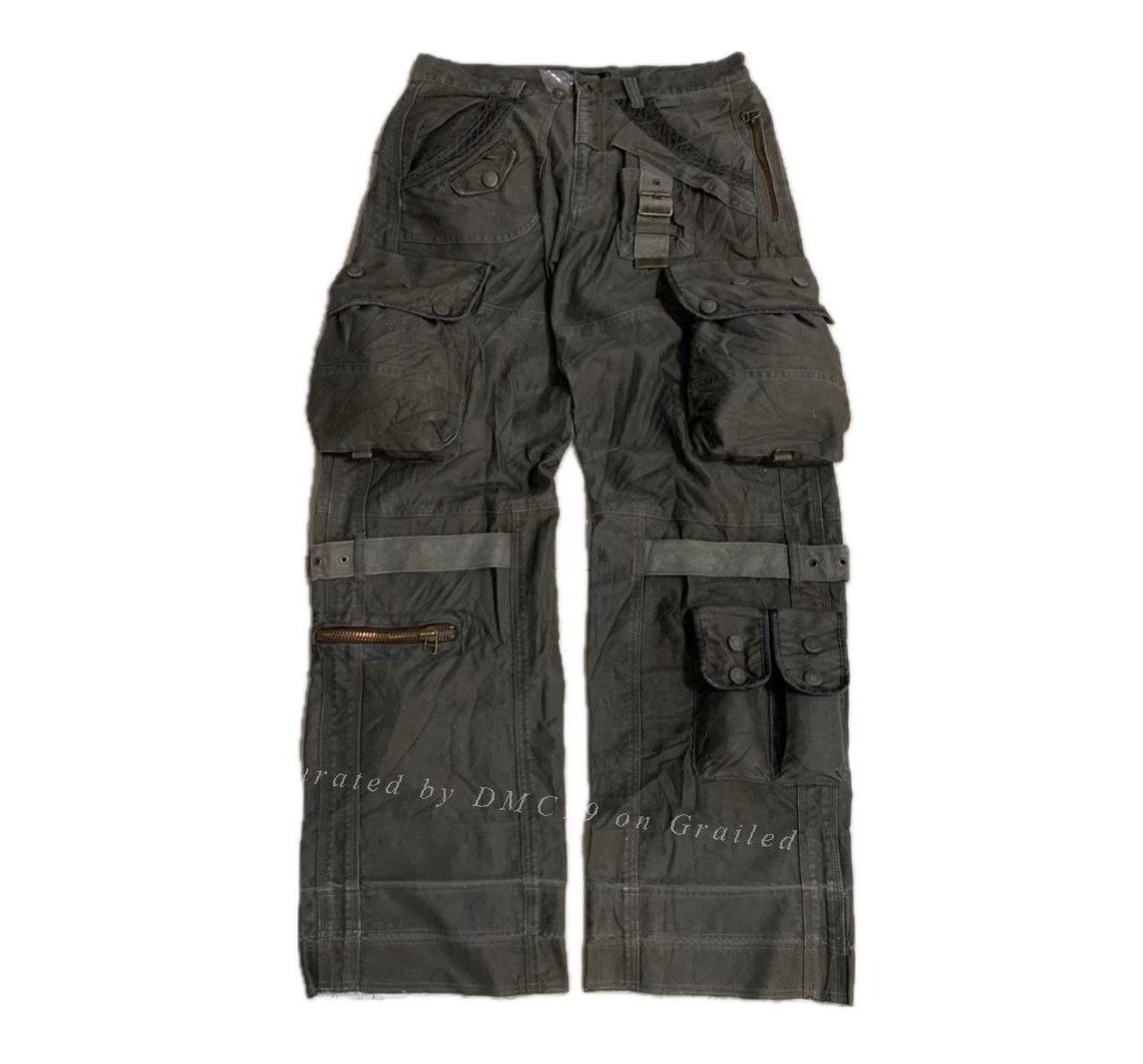 Vintage Vintage TÊTE HOMME 2000s Cargo Pants Size US 30 / EU 46 - 1 Thumbnail