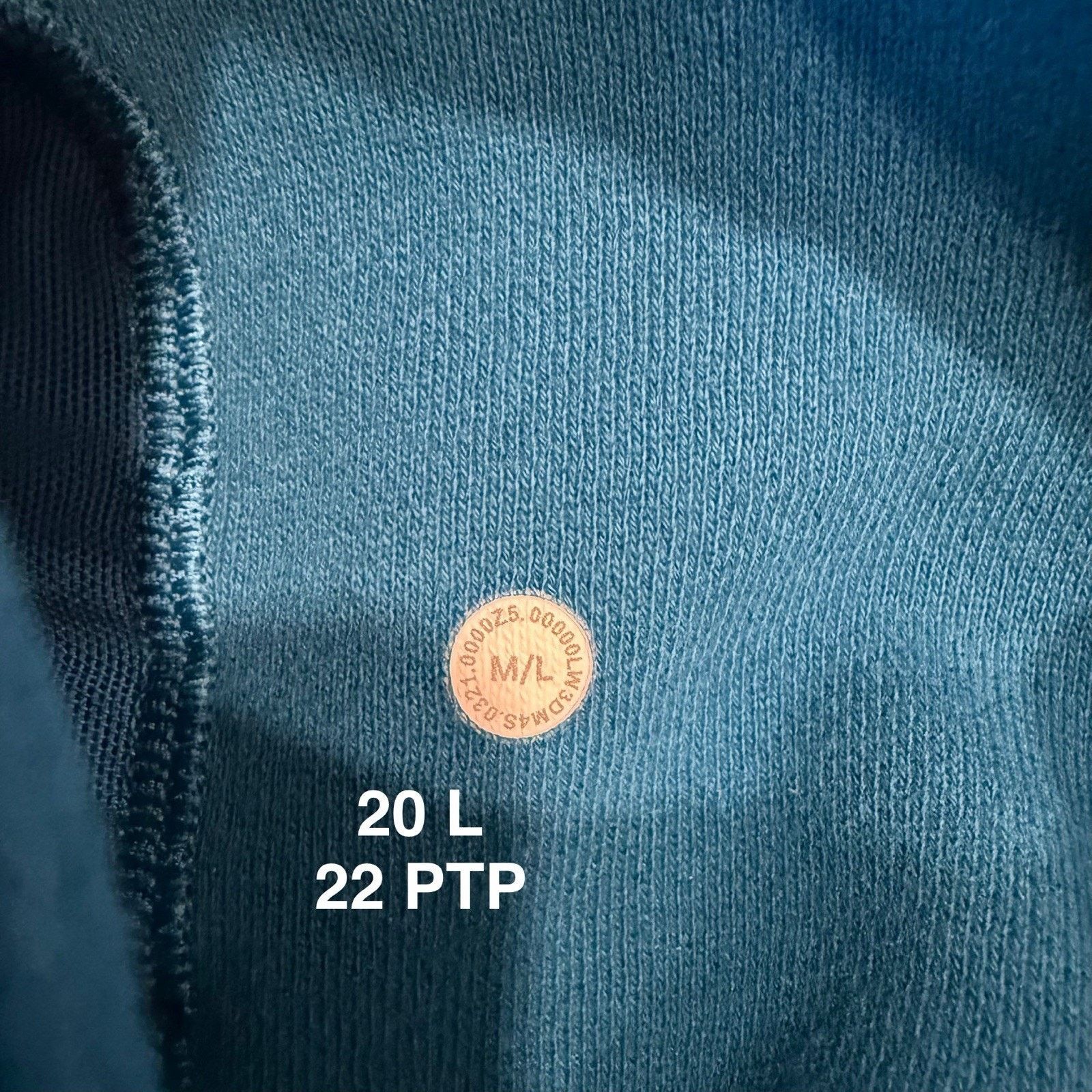 Lululemon Lululemon Scuba Half Zip Hoodie M/L Blue Hooded Fleece Size M / US 6-8 / IT 42-44 - 6 Thumbnail