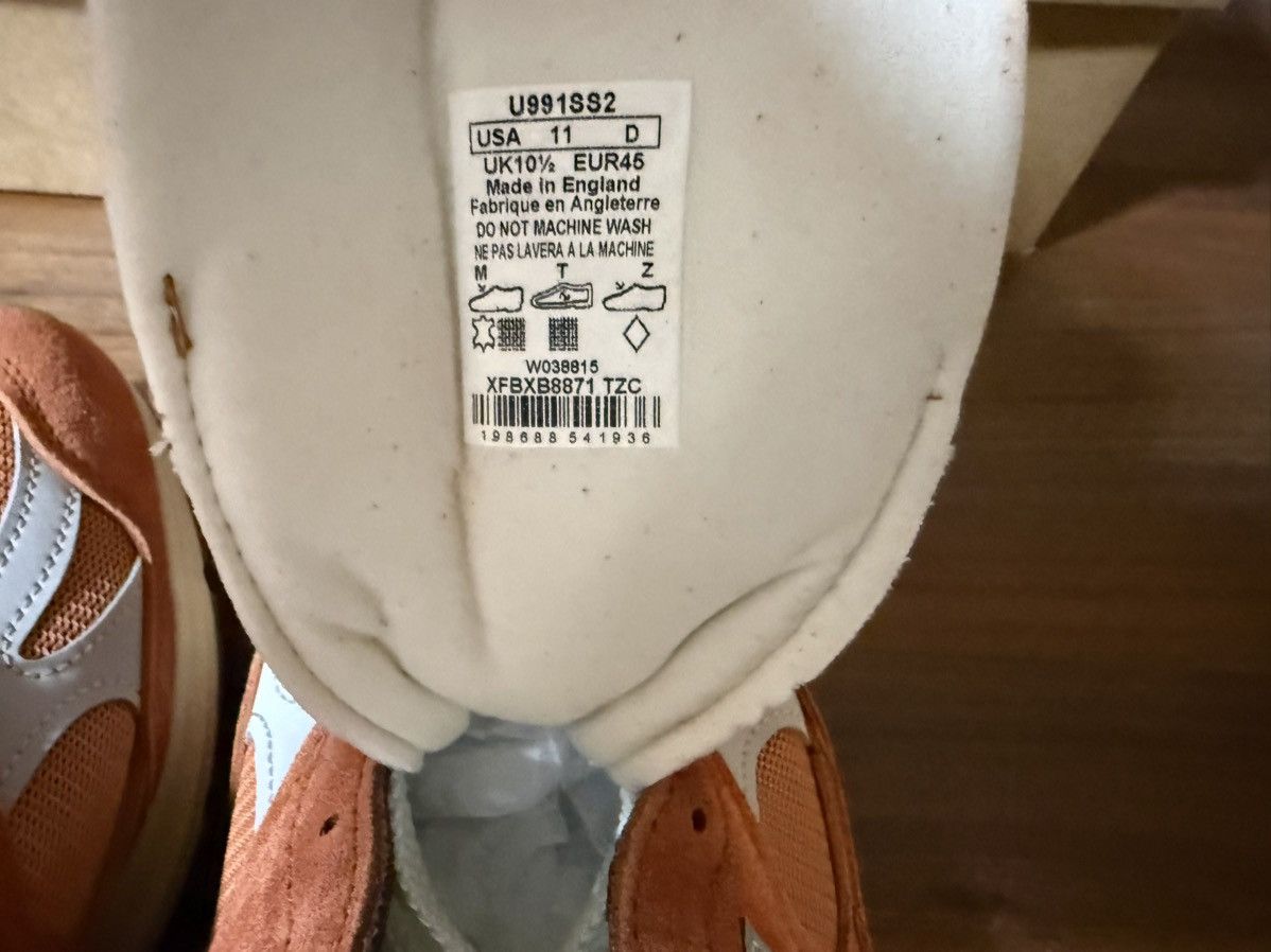 New Balance NEW BALANCE Made UK 991v2 Vintage Sports Potter’s Clay Sz 11 Size US 11 / EU 44 - 7 Thumbnail