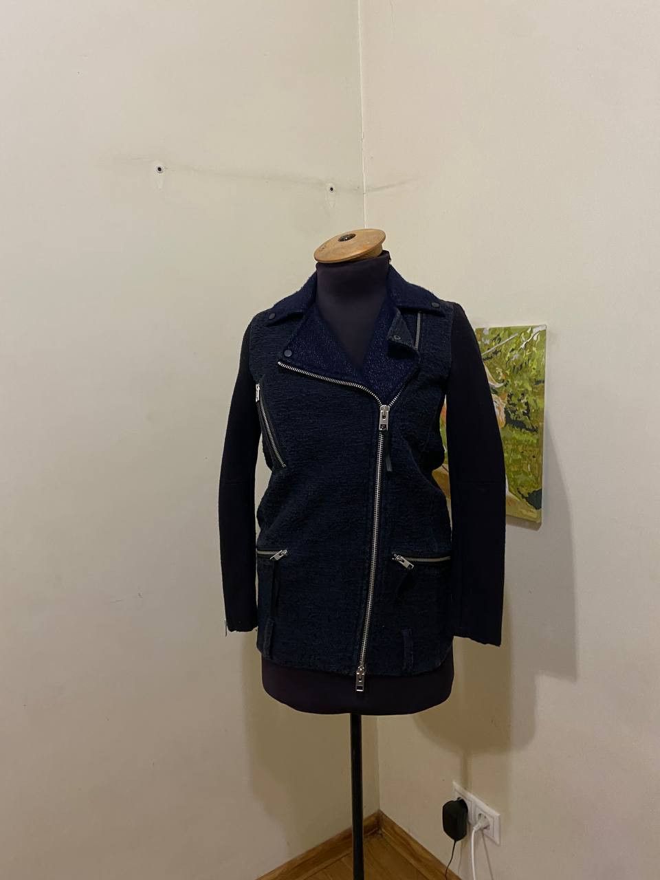 Allsaints AllSaints jacket made with Italian cloth Size S / US 4 / IT 40 - 1 Thumbnail