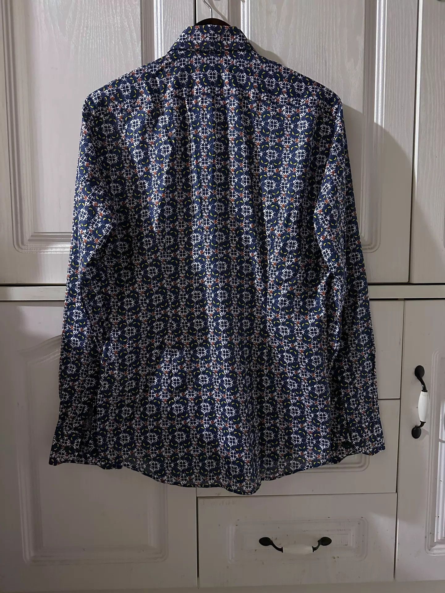 Fendi FENDI Devil Eye Runway Print Shirt Jacket Men's Size US M / EU 48-50 / 2 - 2 Thumbnail