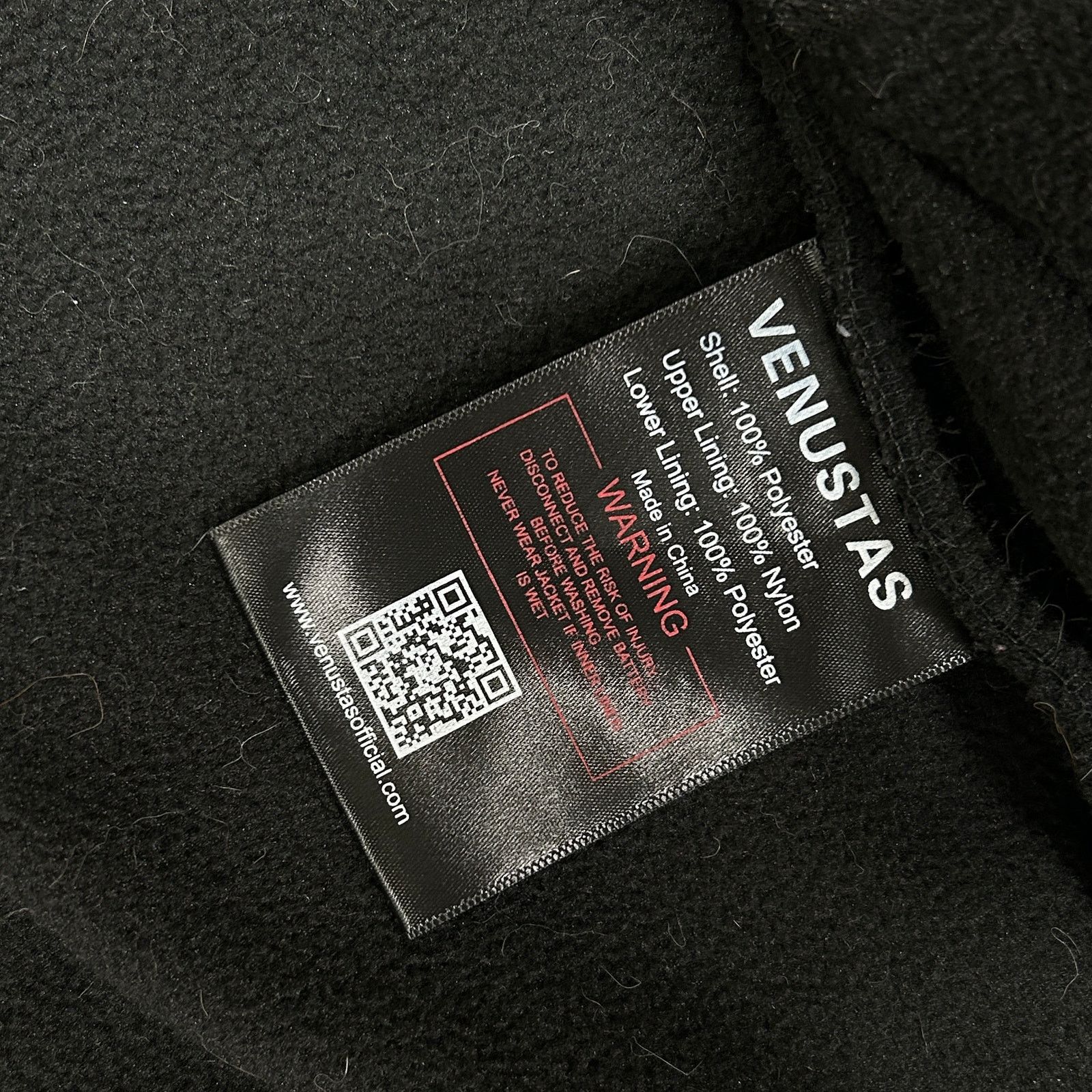 Other Venustas Heated black fleece jacket battery powered womens S Size S / US 4 / IT 40 - 6 Thumbnail