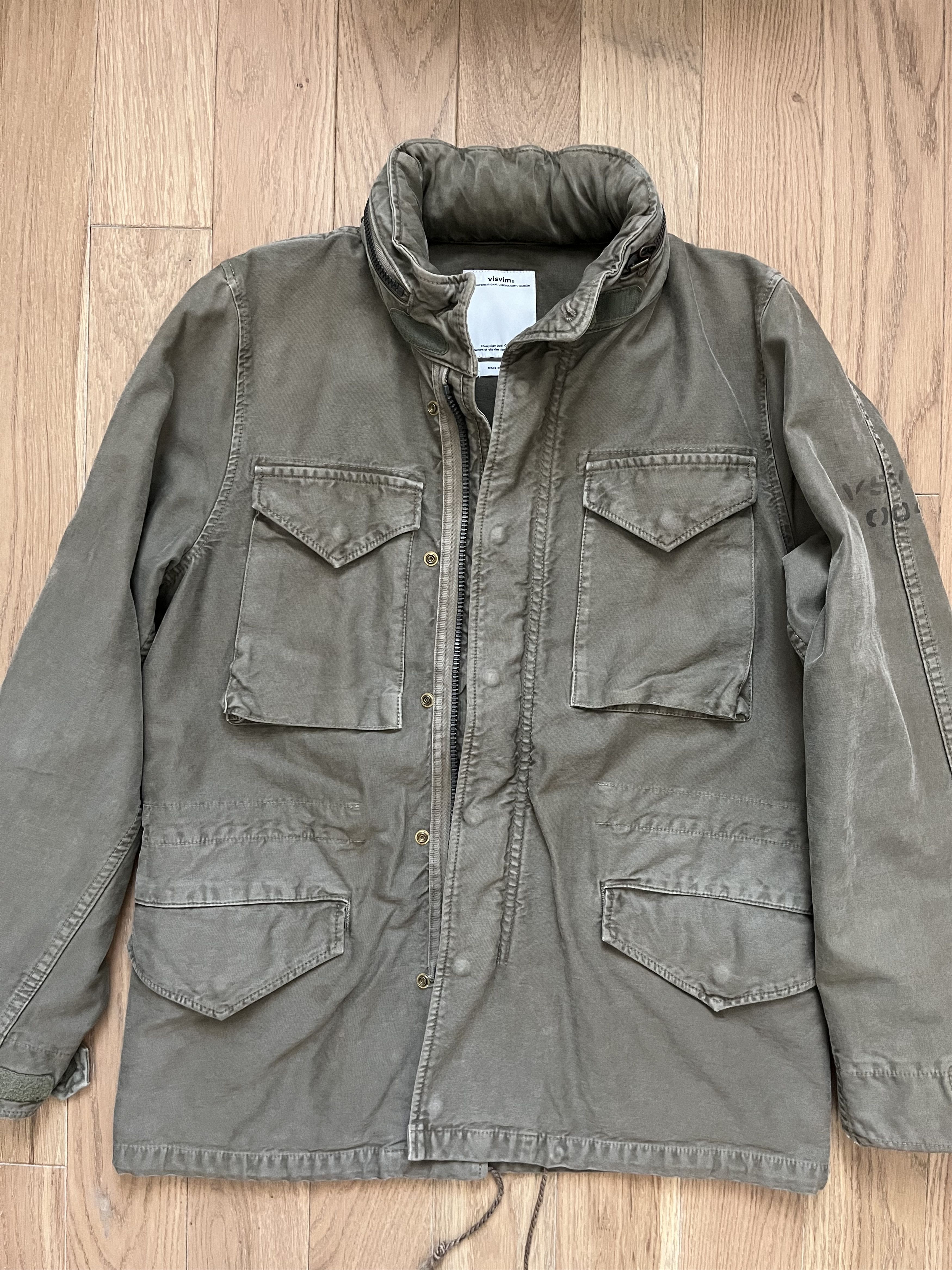 Visvim FW23 SS Hammons Chore JKT DMGD | Grailed